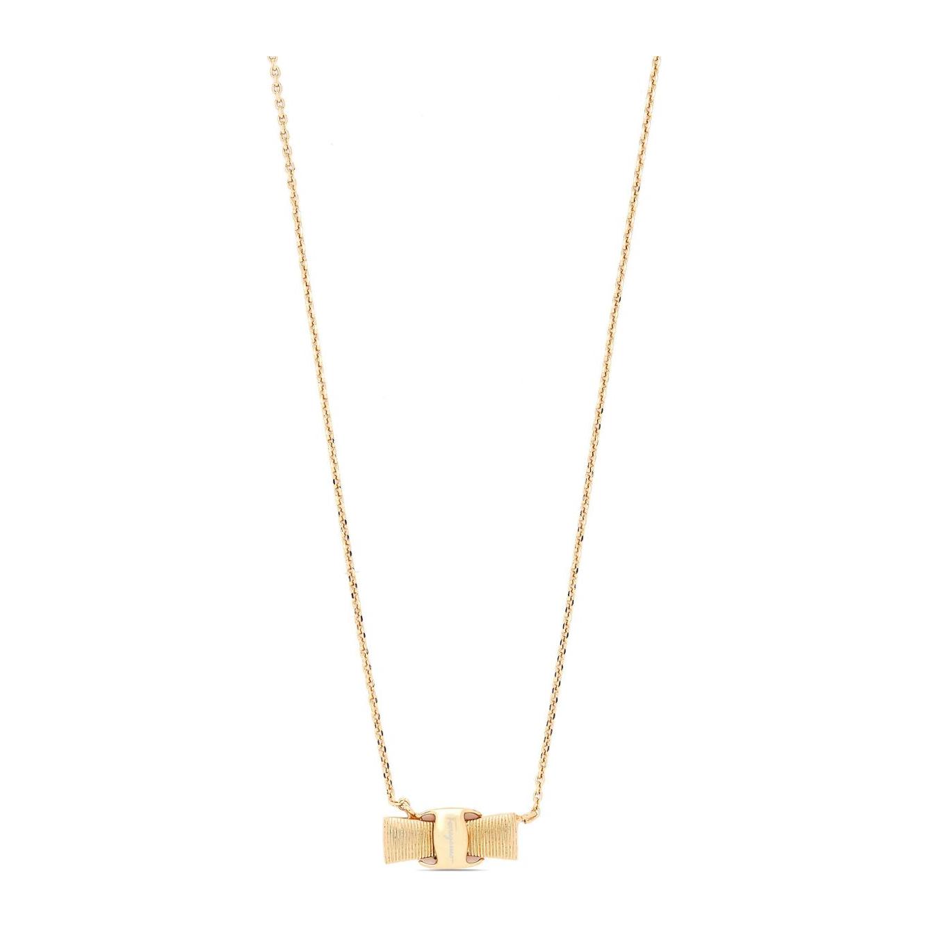 Ferragamo Bijoux Golden Jewellery Ferragamo Antique White