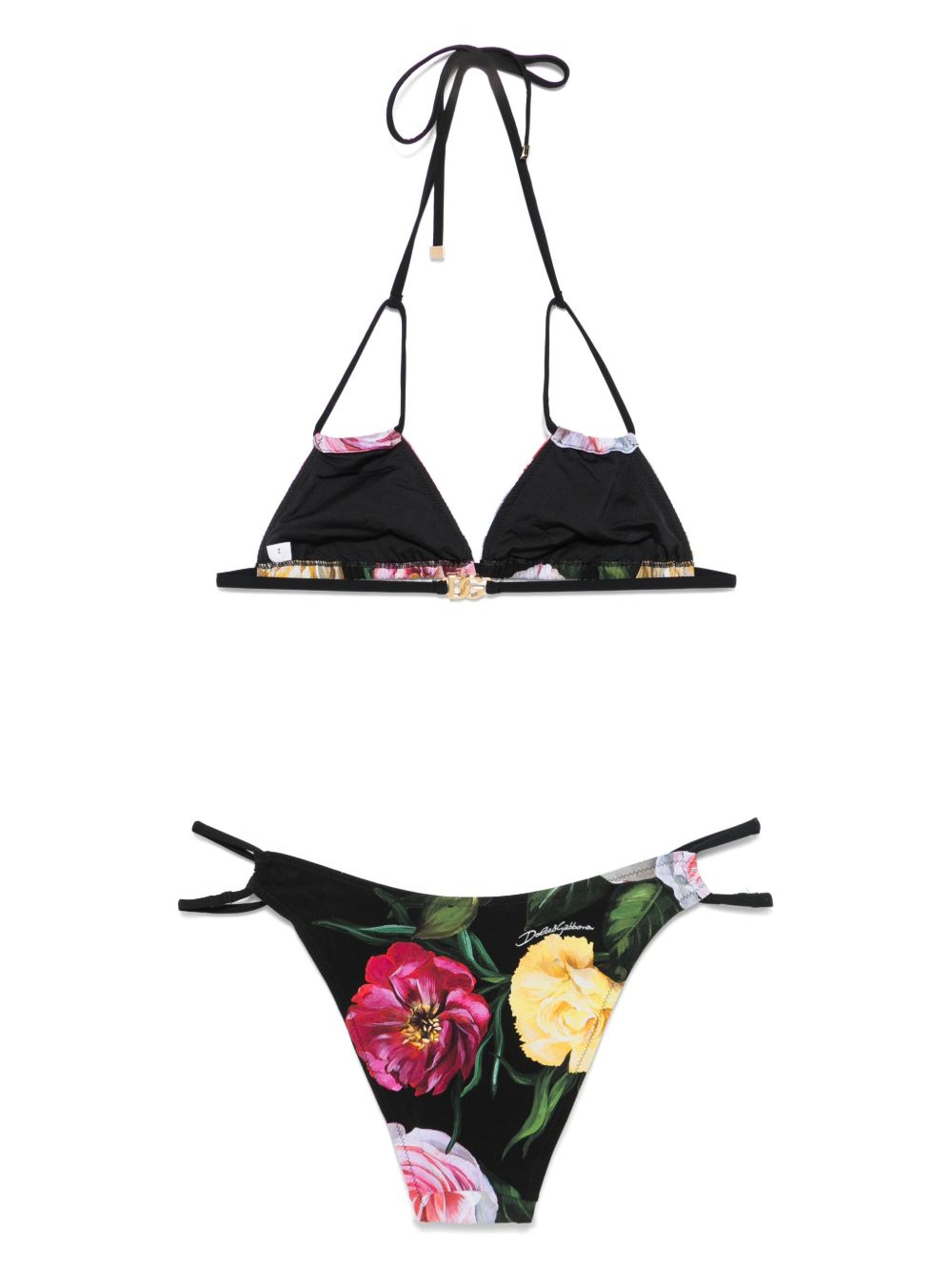 Dolce & Gabbana floral-print bikini Beachwear & underwear Dolce & Gabbana Dark Slate Gray