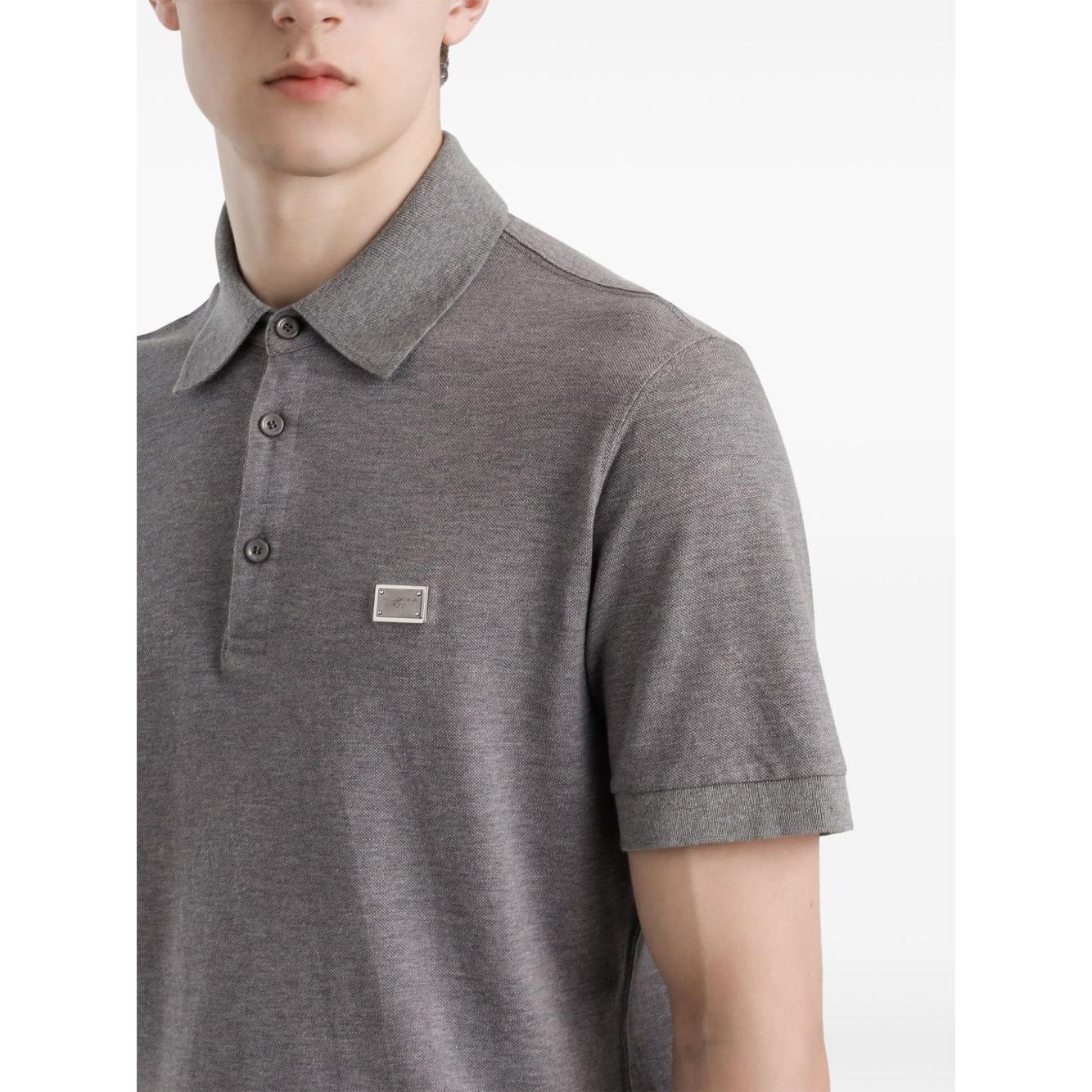 Dolce & Gabbana Cotton piqué polo shirt