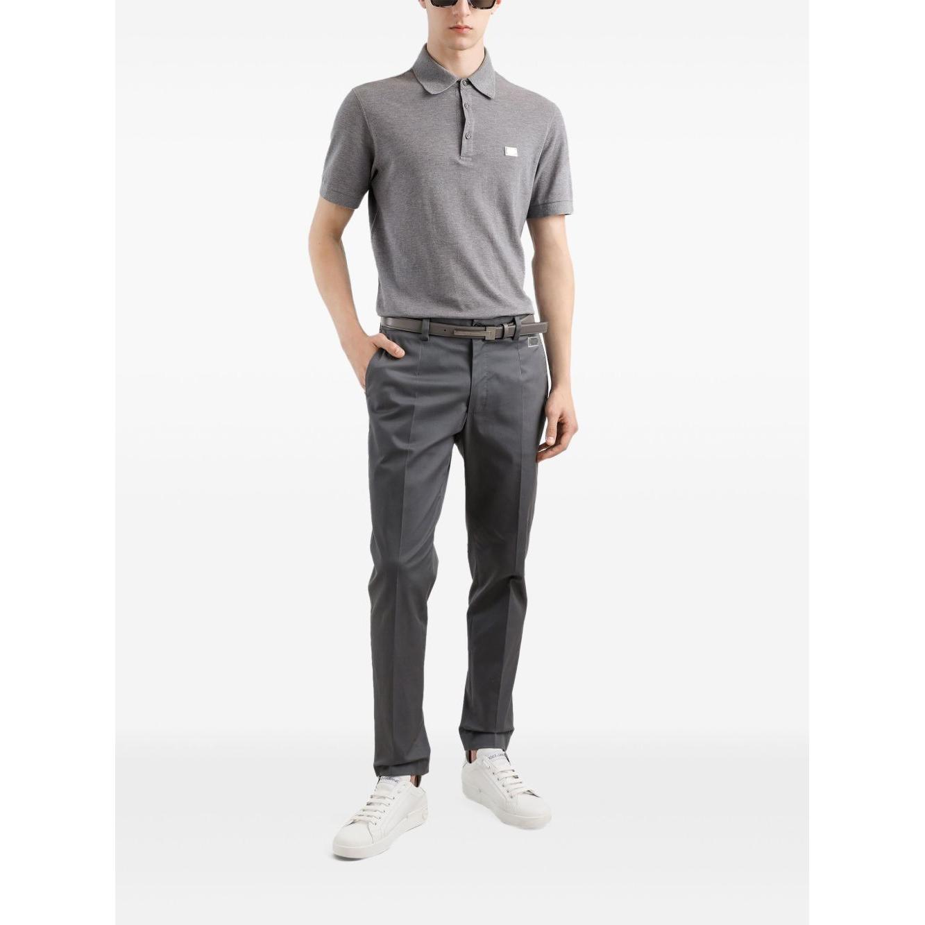 Dolce & Gabbana Cotton piqué polo shirt