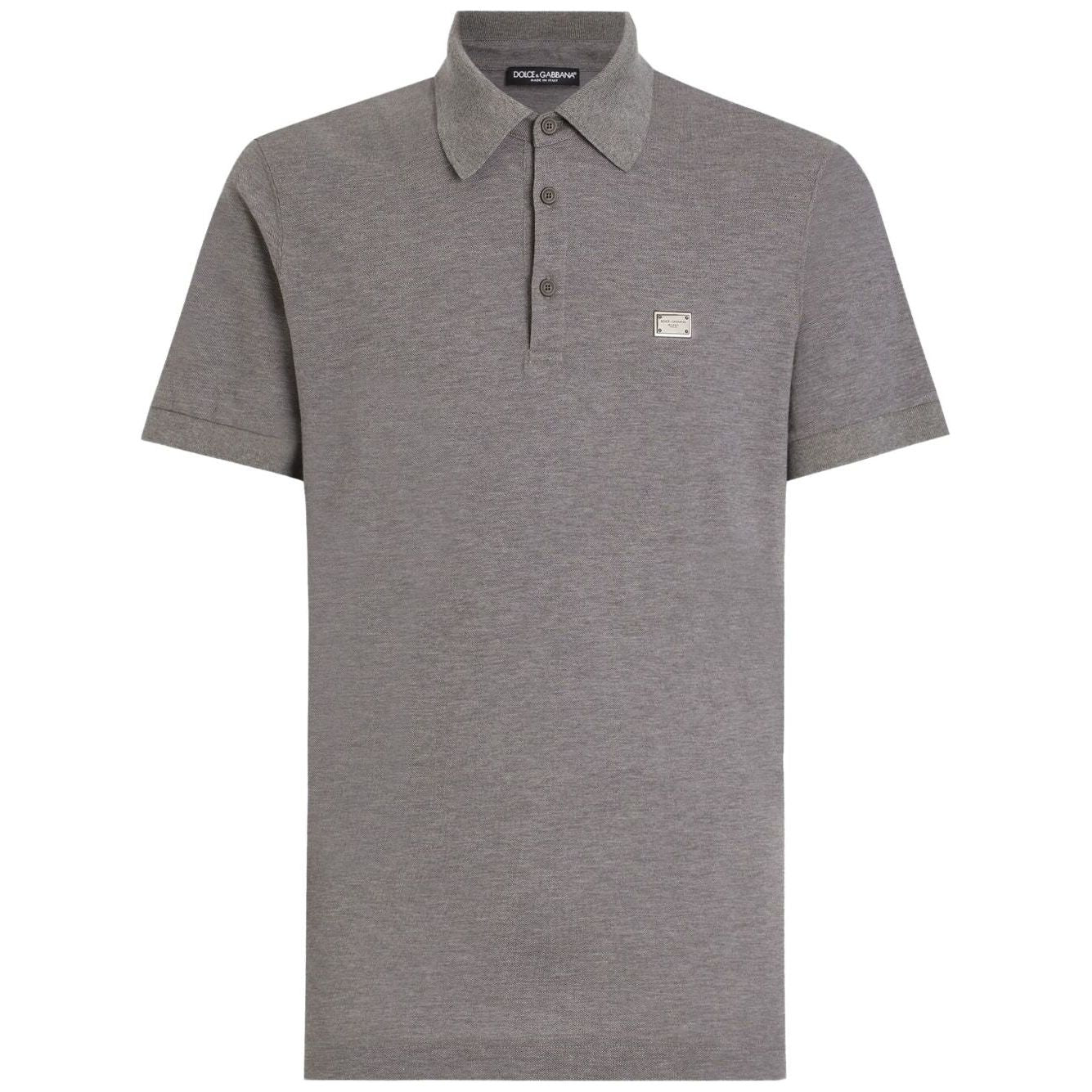 Dolce & Gabbana Cotton piqué polo shirt