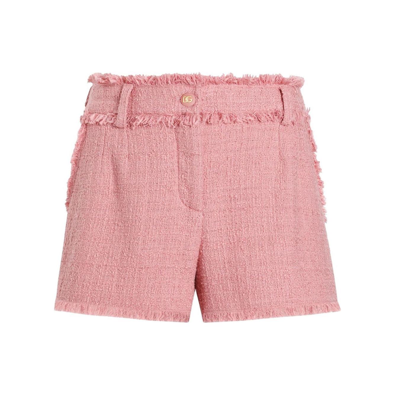Dolce & Gabbana Shorts in tweed Rachel Short trousers Dolce & Gabbana Tan