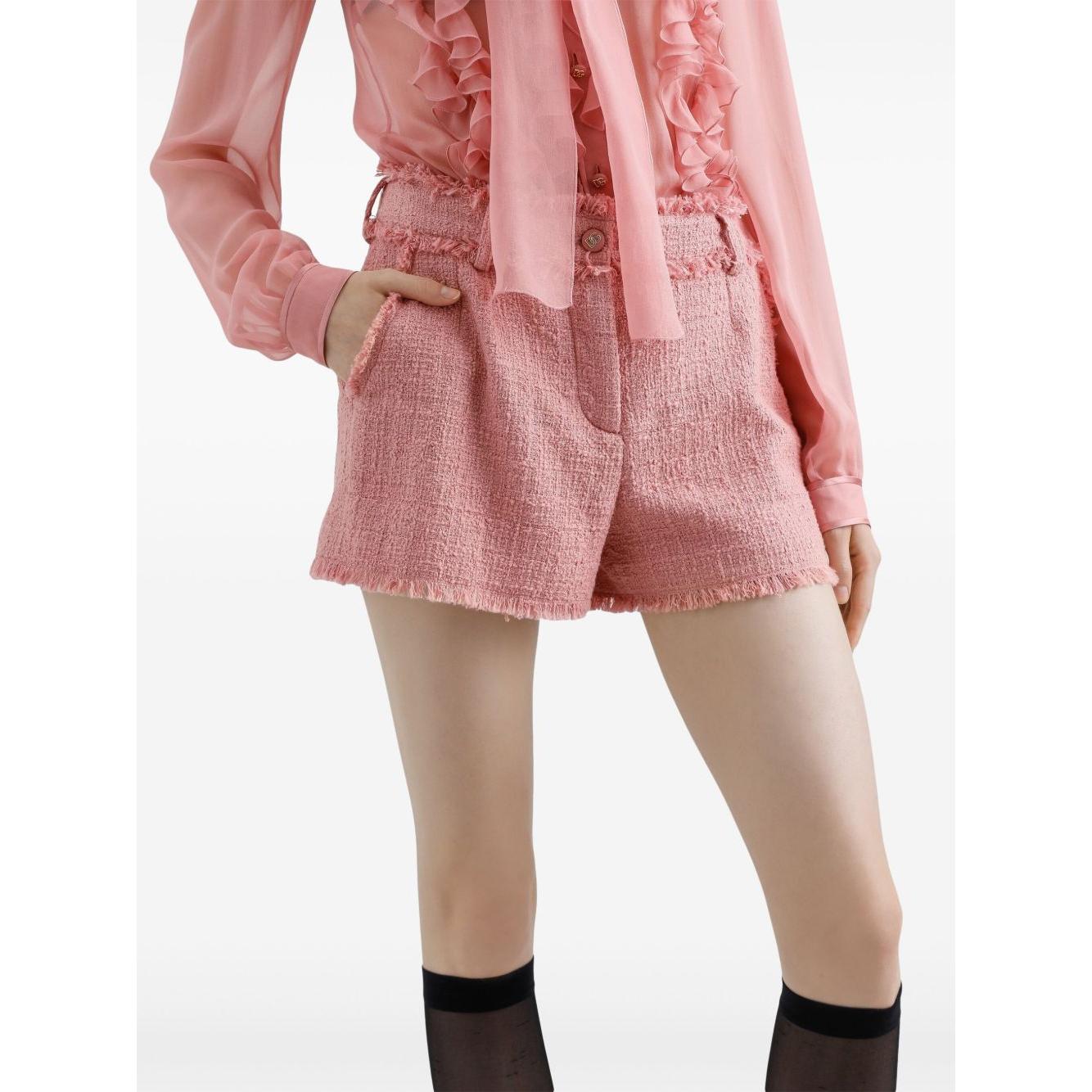 Dolce & Gabbana Shorts in tweed Rachel Short trousers Dolce & Gabbana Misty Rose