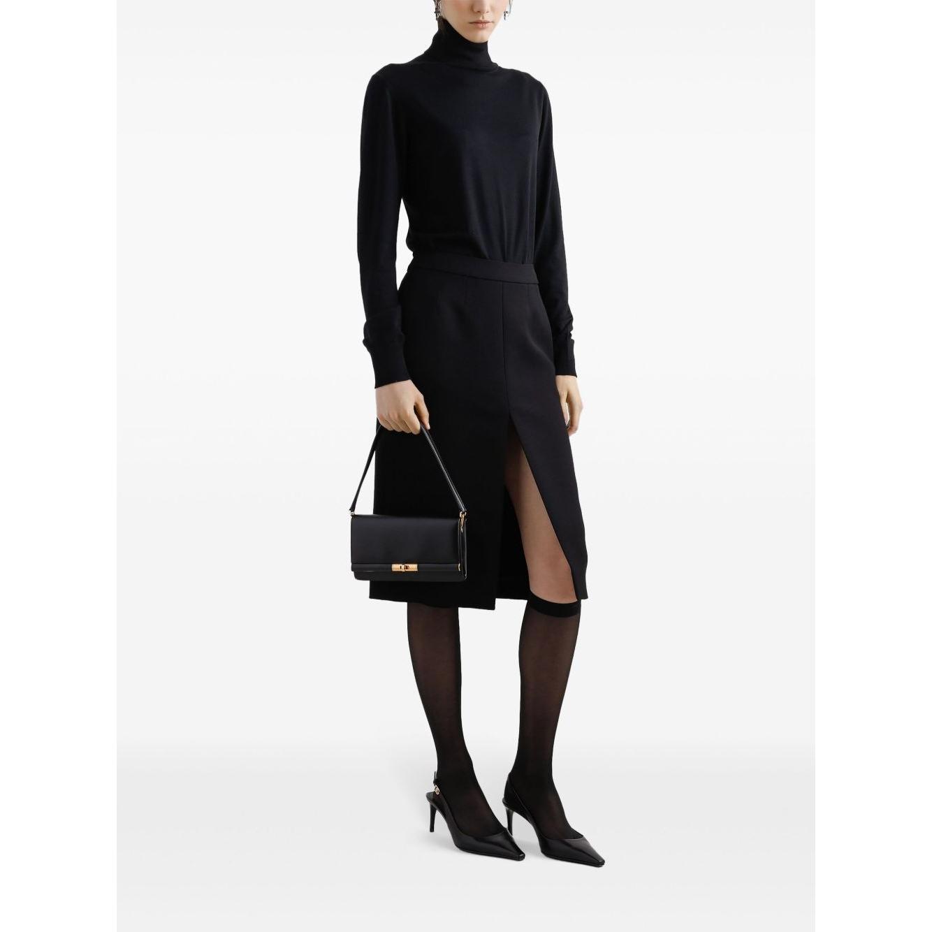 Dolce & Gabbana leather shoulder bag Handbag Dolce & Gabbana Black
