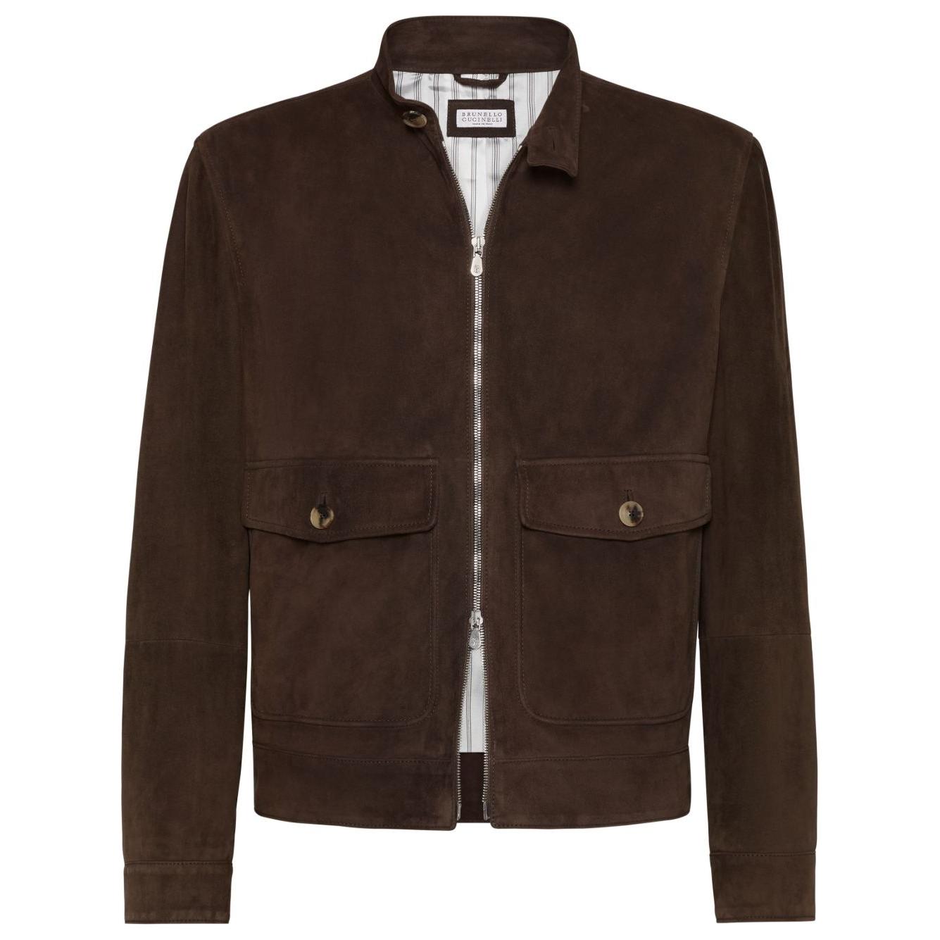 Brunello Cucinelli Jackets Black Jackets Brunello Cucinelli Dark Slate Gray