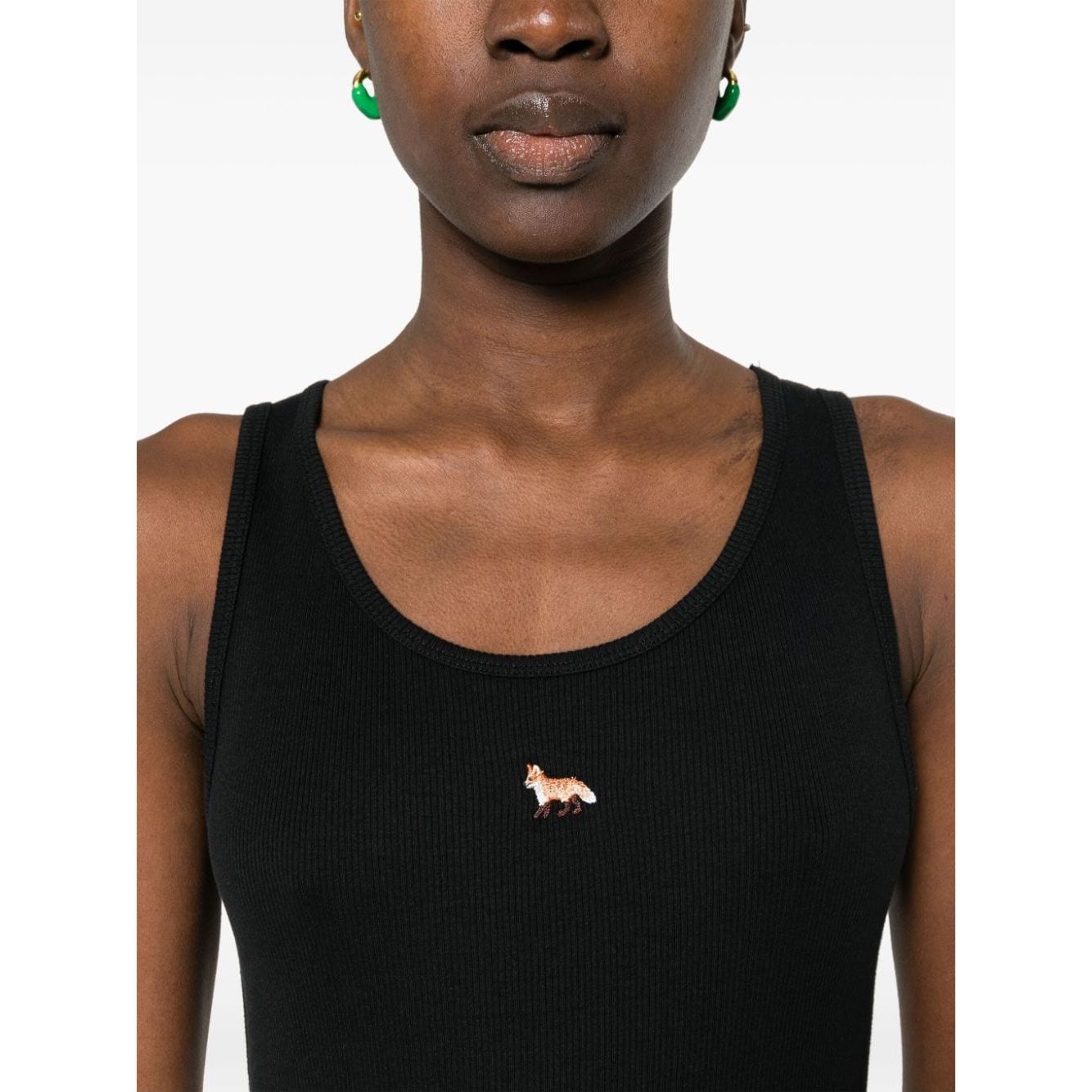MAISON KITSUNE' Dresses Black Dresses Maison Kitsune Beige