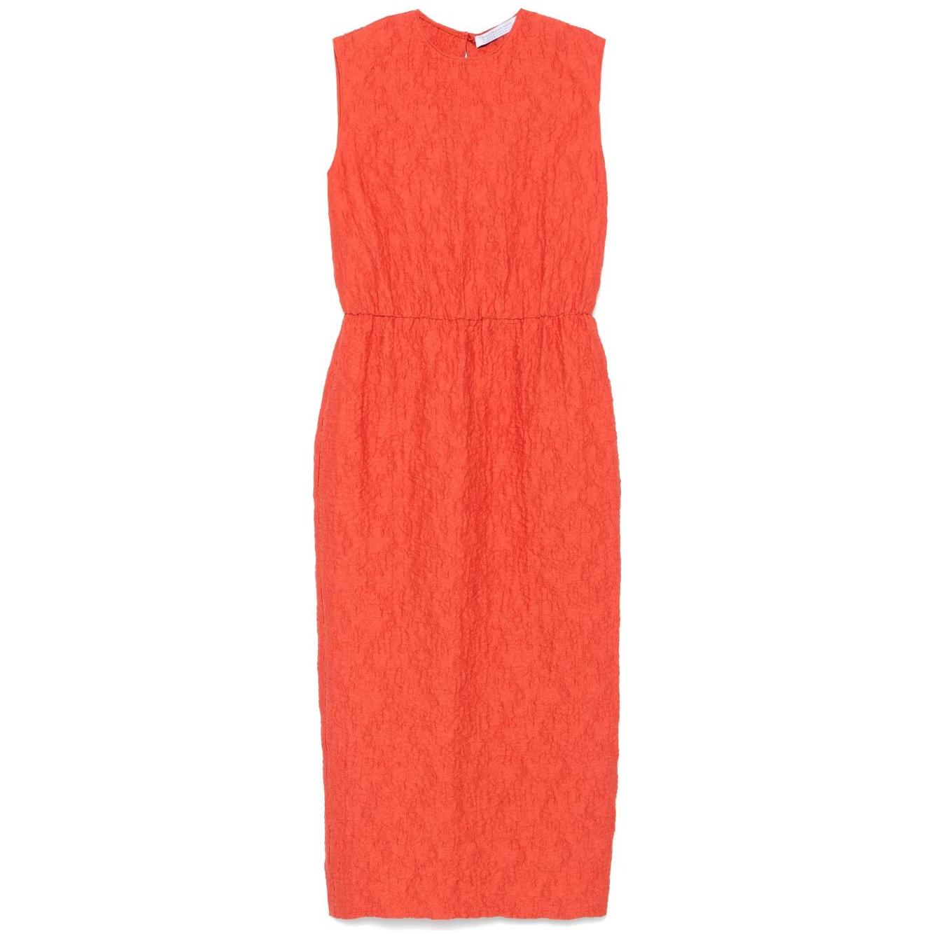 Harris Wharf London Dresses Orange Dresses Harris Wharf London Tomato
