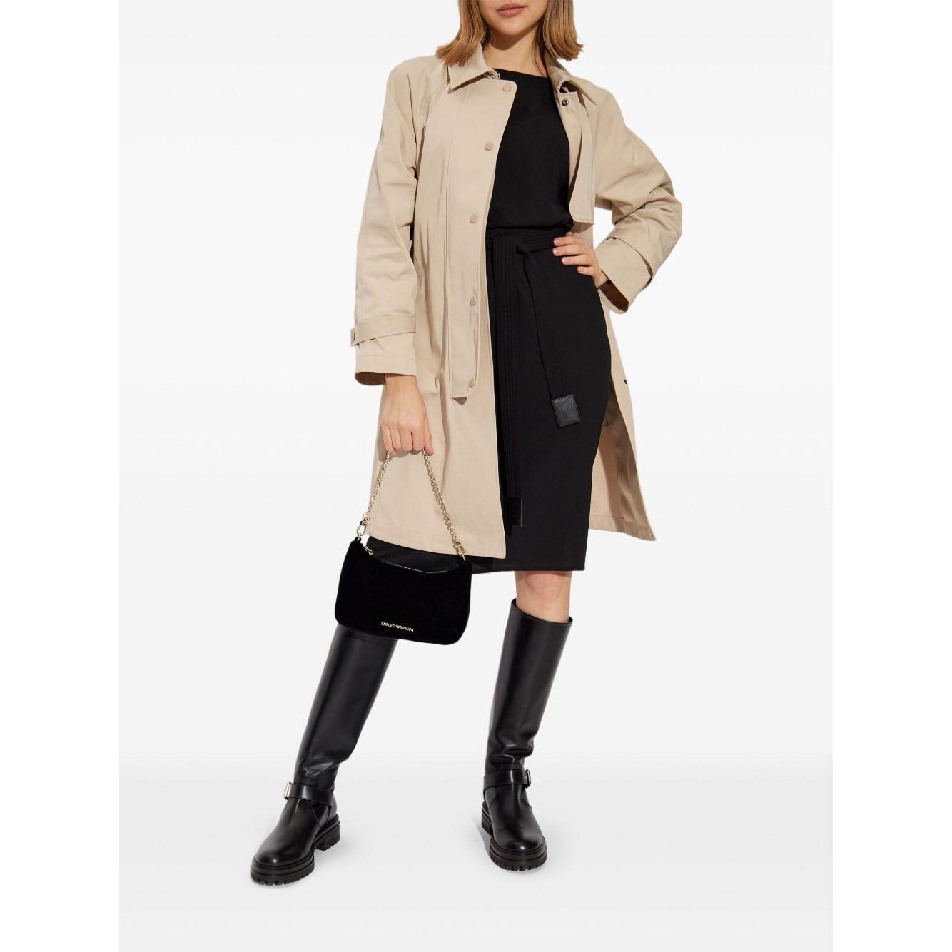 Emporio Armani waterproof trench coat Coats Emporio Armani White Smoke