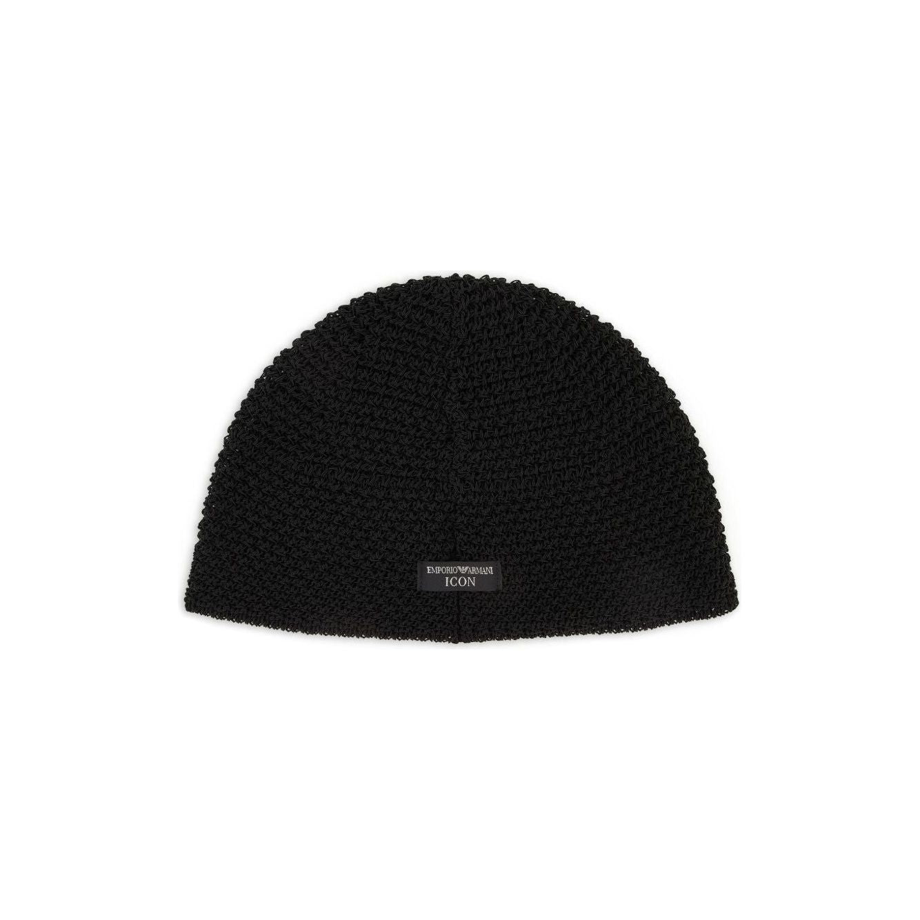 EMPORIO ARMANI CAPSULE Hats Black Scarves Hats & Gloves Emporio Armani Black