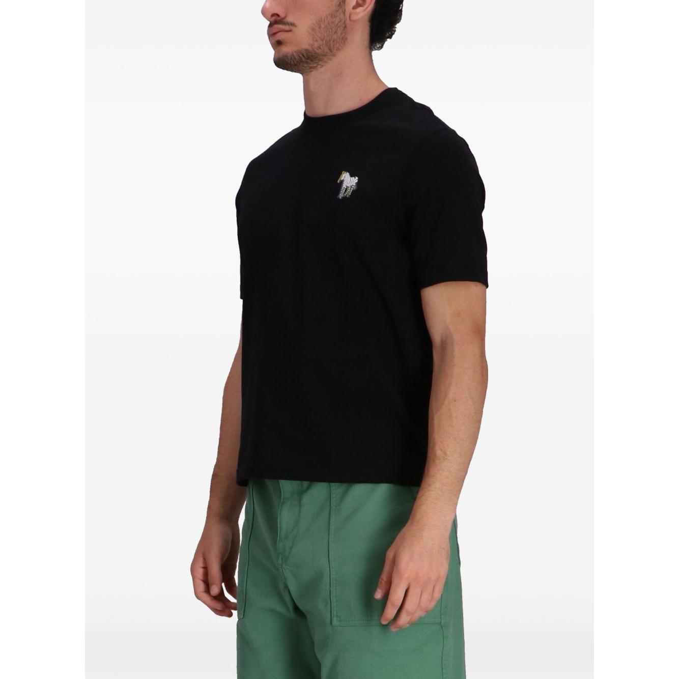 PS By Paul Smith T-shirts and Polos Black Topwear PS By Paul Smith White Smoke