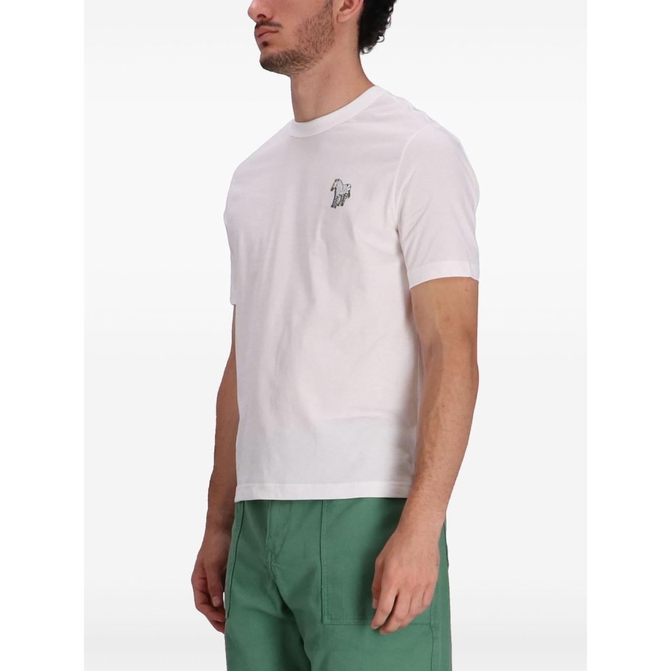 PS By Paul Smith T-shirts and Polos White Topwear PS By Paul Smith Lavender
