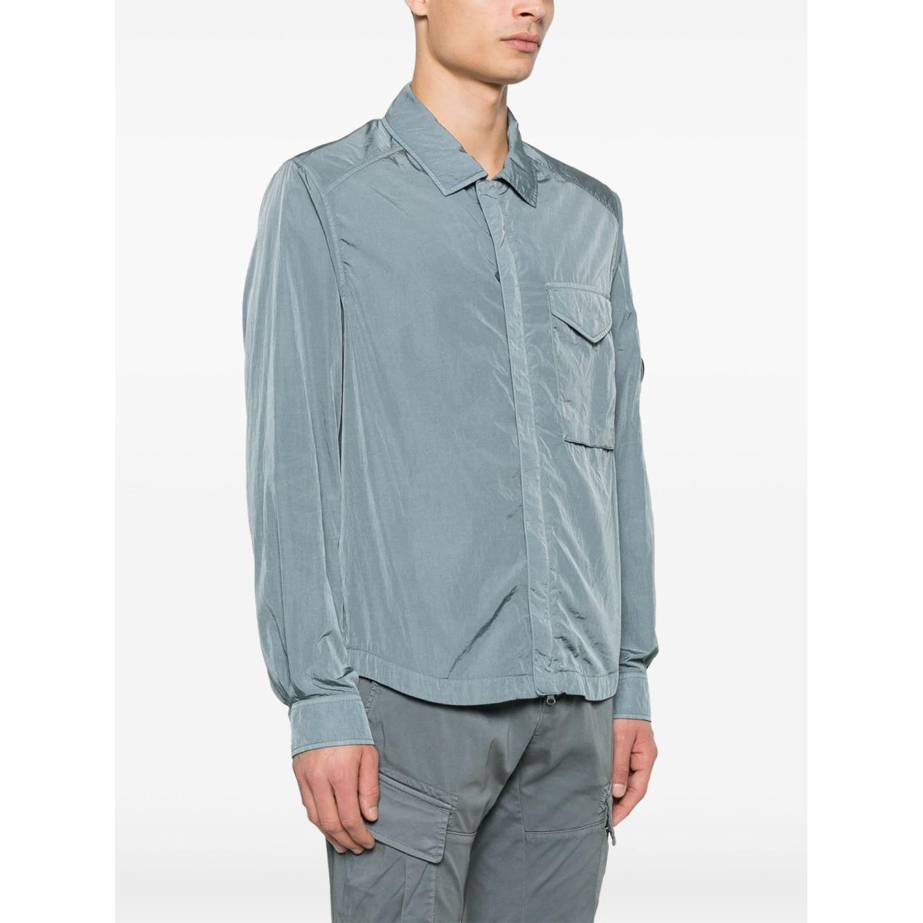 C.P. Company Men Shirt Grey Jackets C.P. Company White Smoke