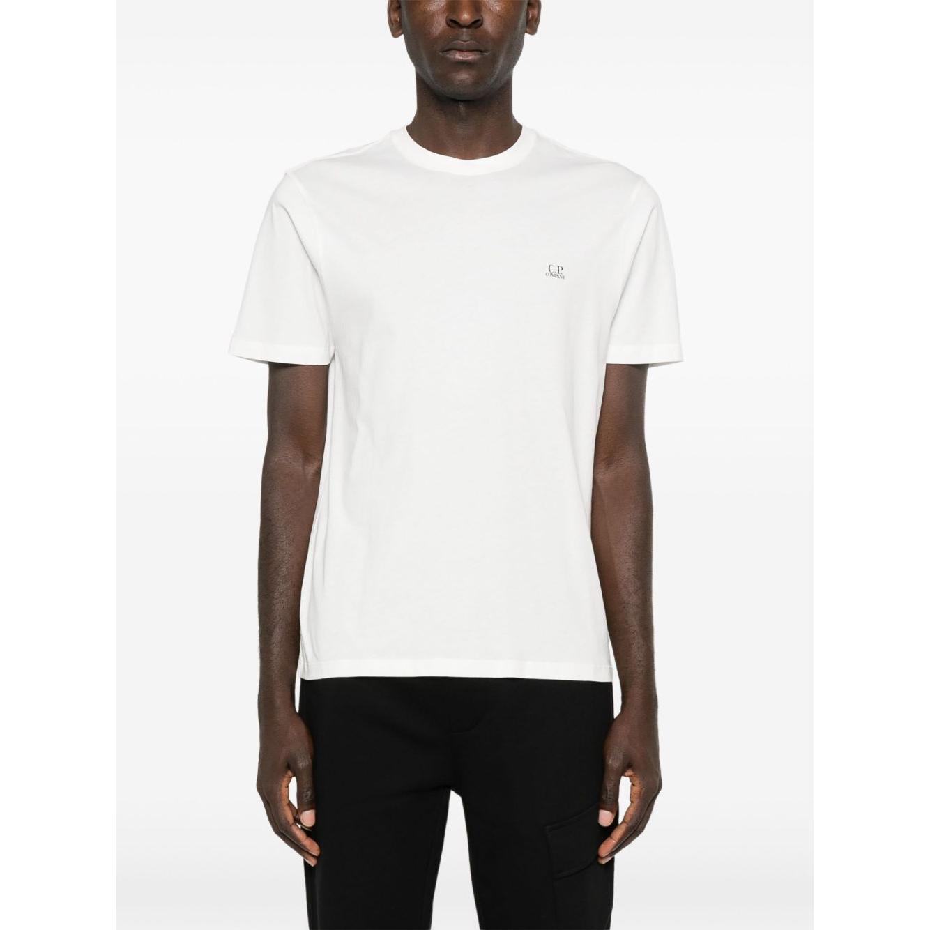 C.P. Company C.P.Company T-shirts and Polos White Topwear C.P. Company Dark Slate Gray