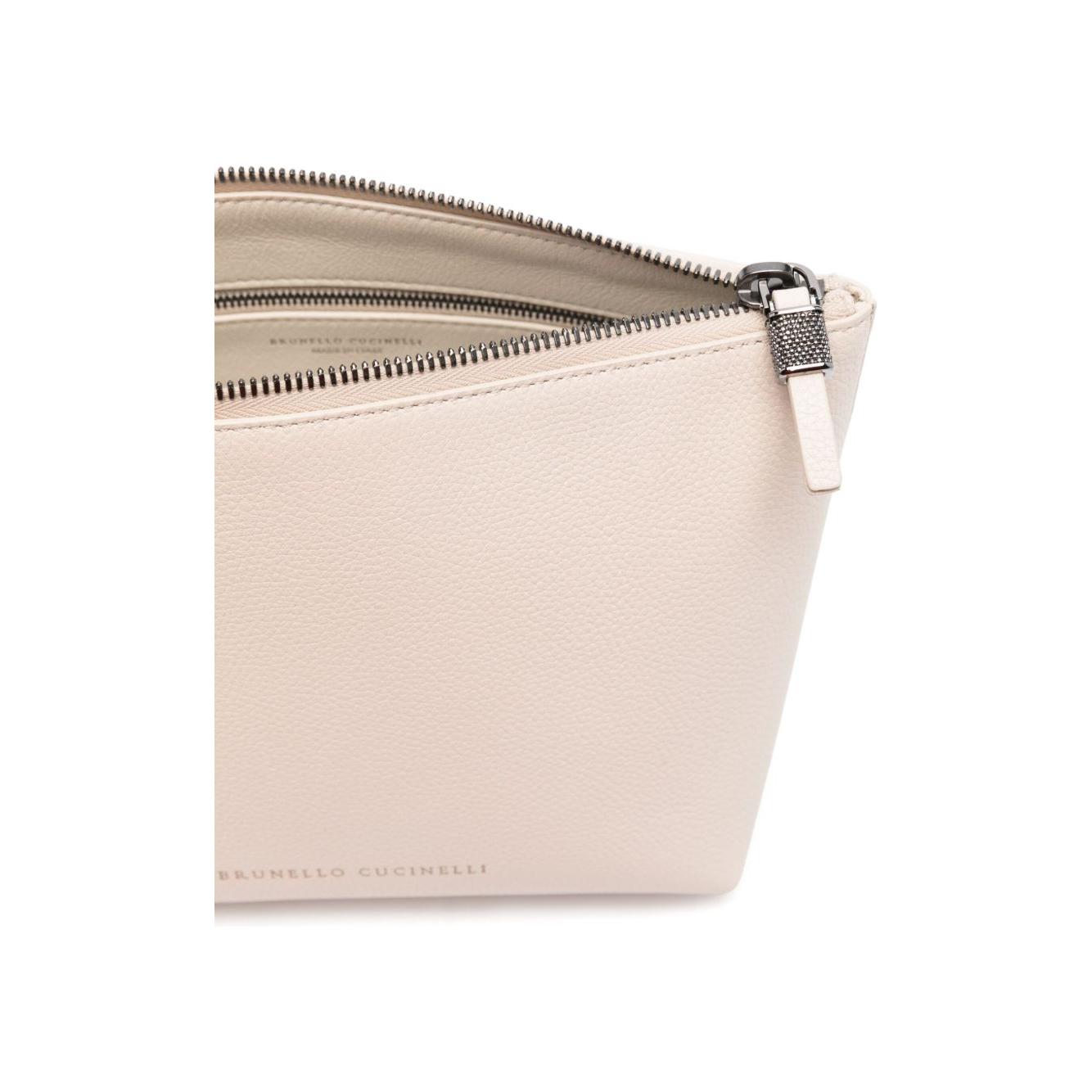 Brunello Cucinelli Wallets Ivory Wallets Brunello Cucinelli Light Gray
