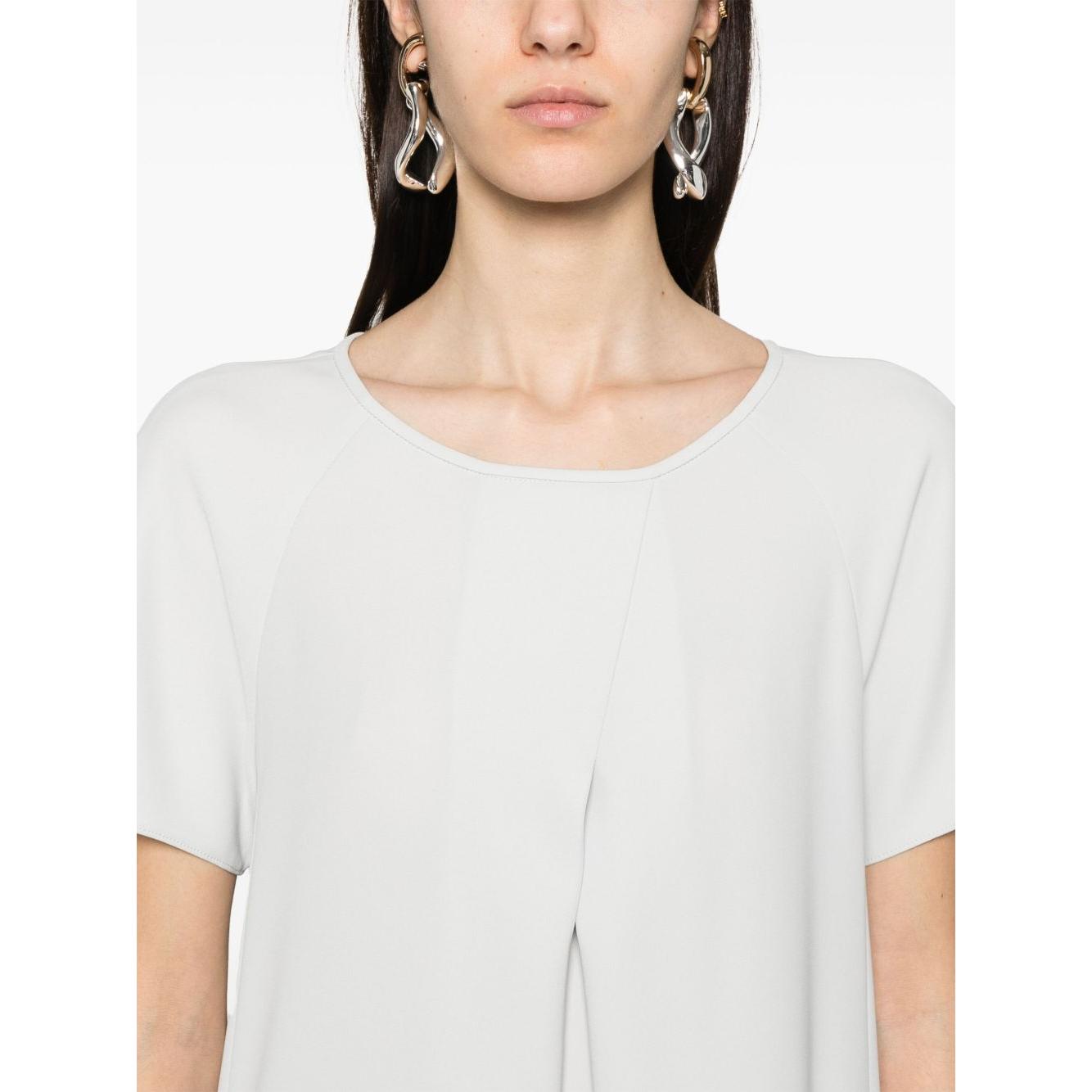 Emporio Armani crew-neck mini dress Dresses Emporio Armani Antique White