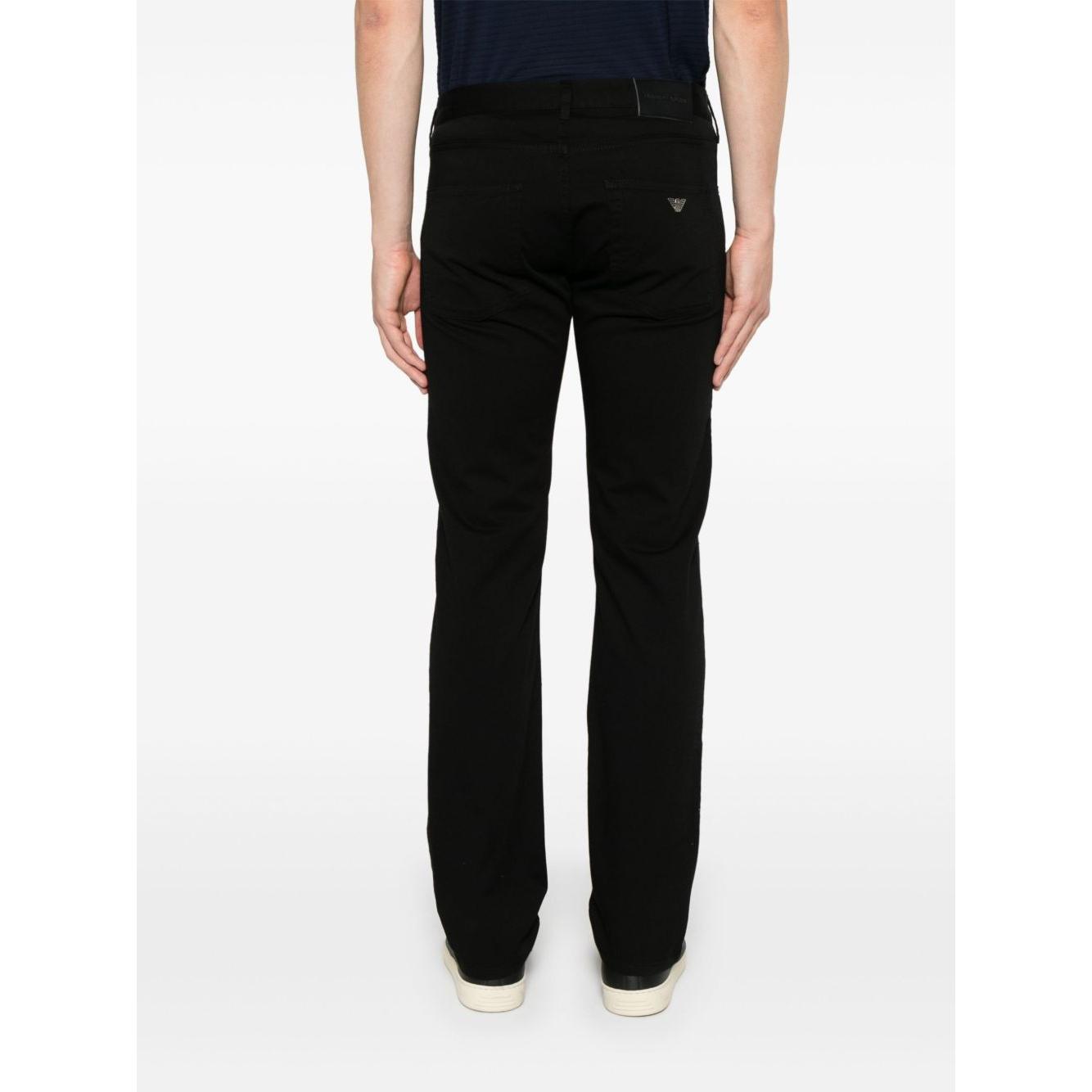Emporio Armani Slim-fit jeans with logo badge