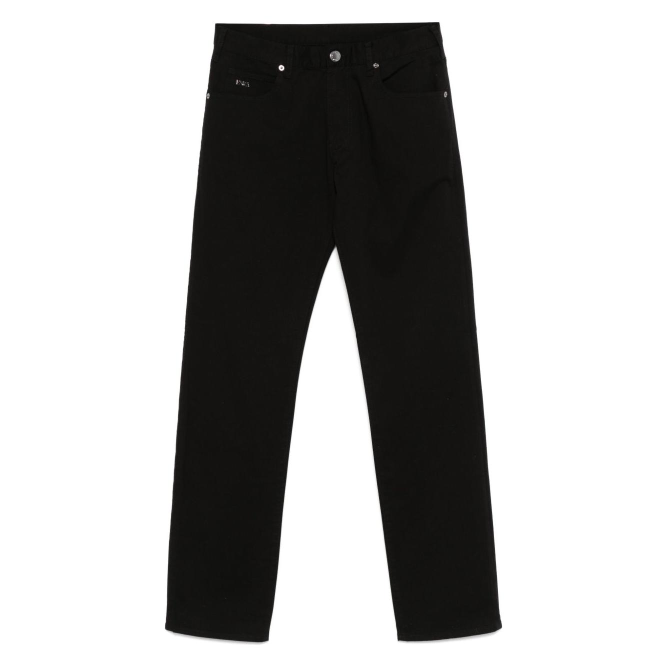Emporio Armani Slim-fit jeans with logo badge