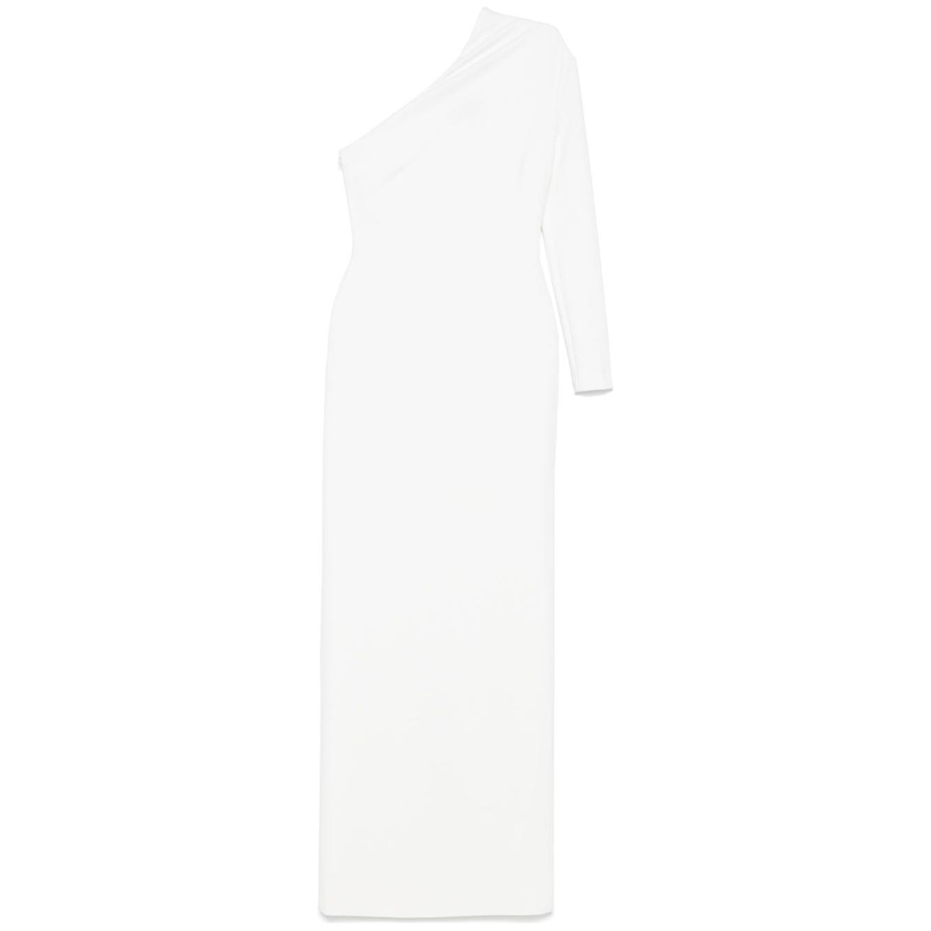 Solace London Dresses Beige Dresses Solace London White Smoke