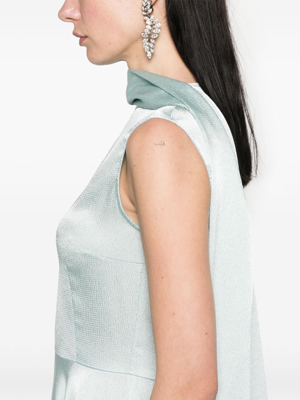 Solace London Dresses Clear Blue Dresses Solace London Antique White