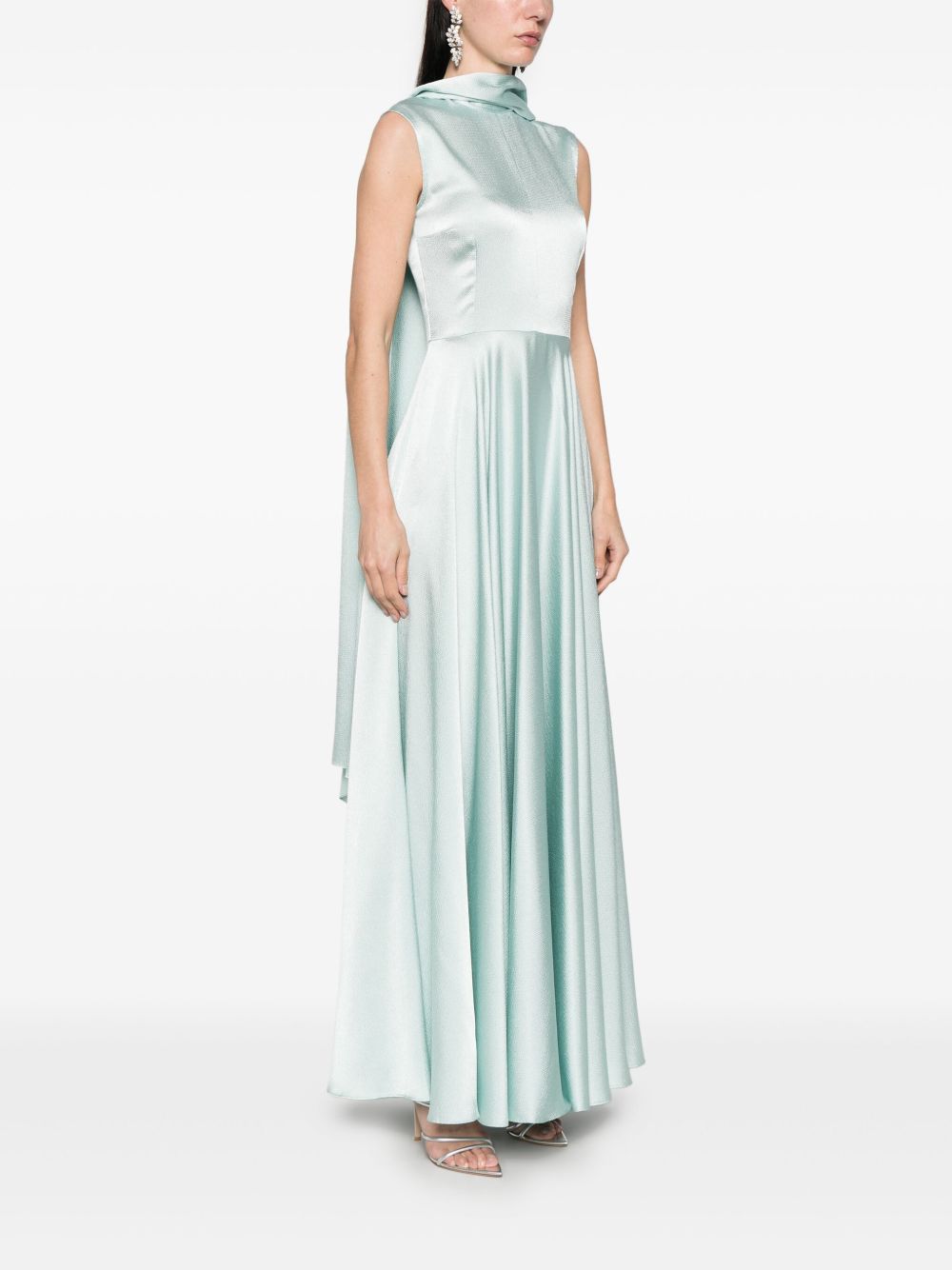 Solace London Dresses Clear Blue Dresses Solace London White Smoke