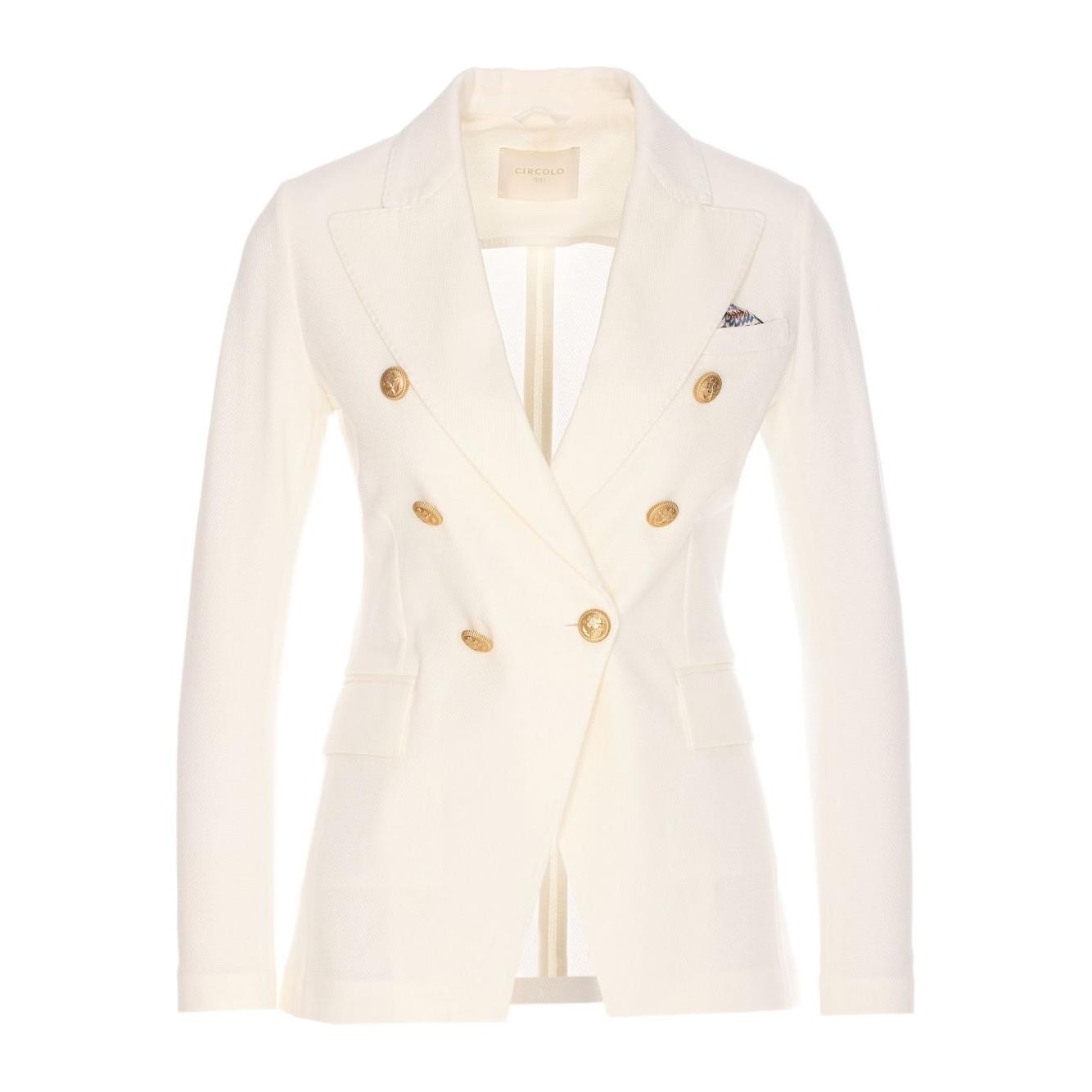 Circolo 1901 Jackets White Jackets Circolo 1901 Antique White