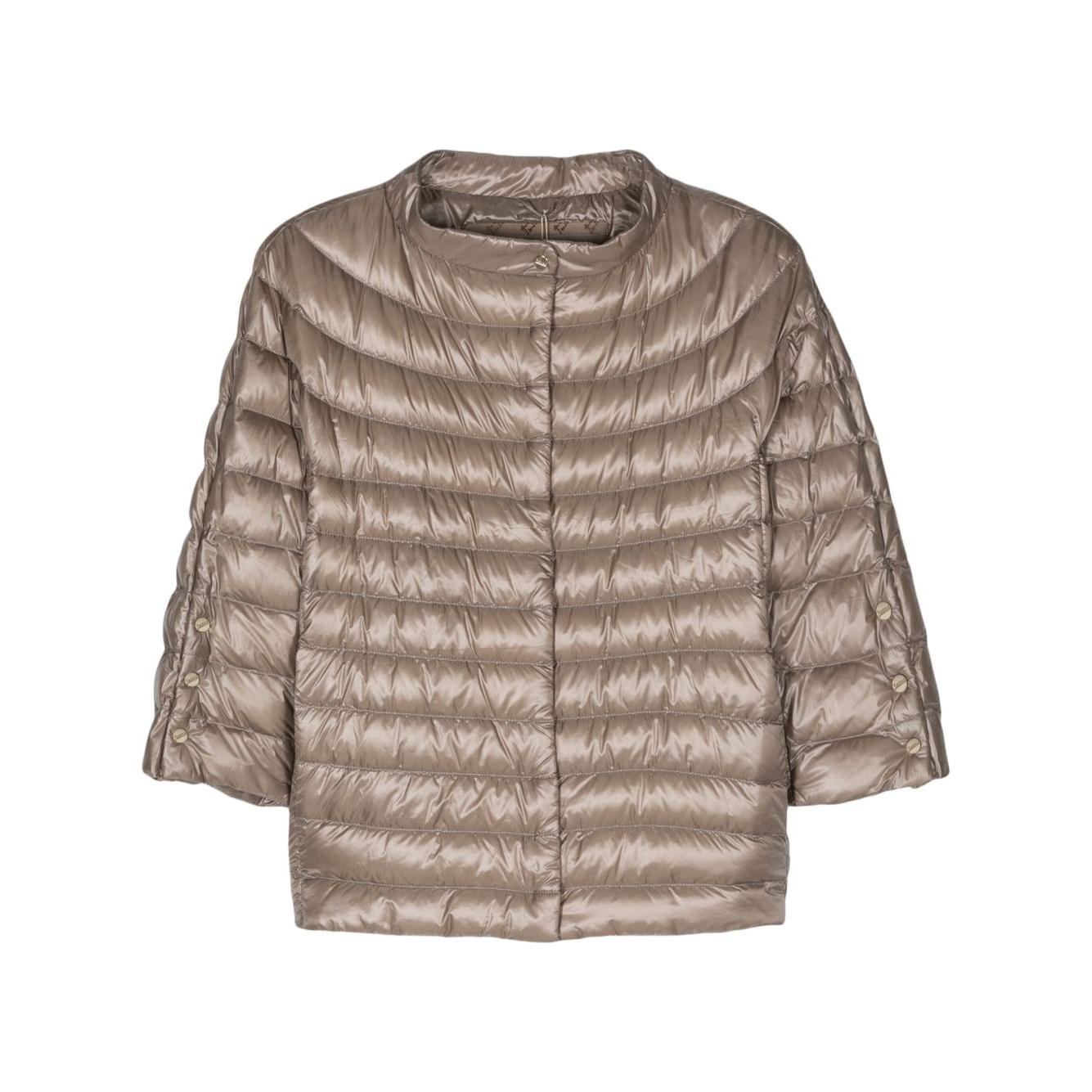 Herno Jackets Dove Grey Jackets Herno Rosy Brown