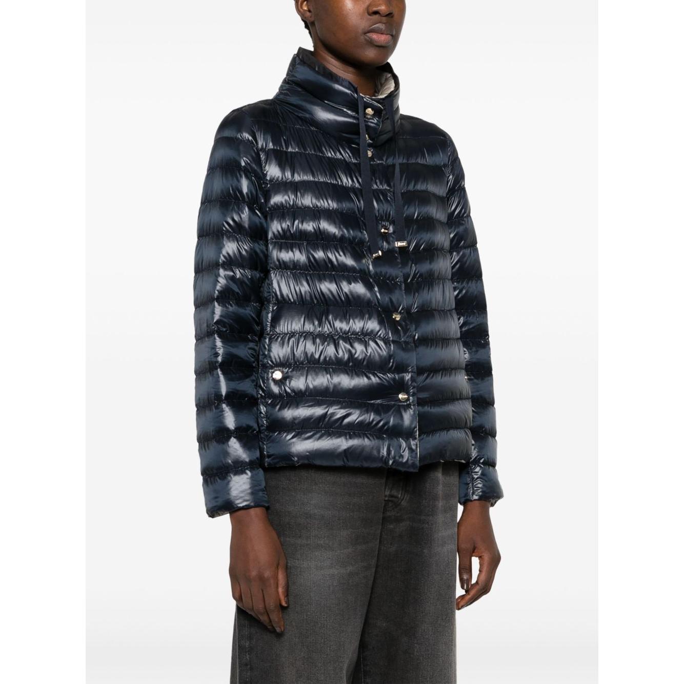Herno Coats Blue Jackets Herno White Smoke