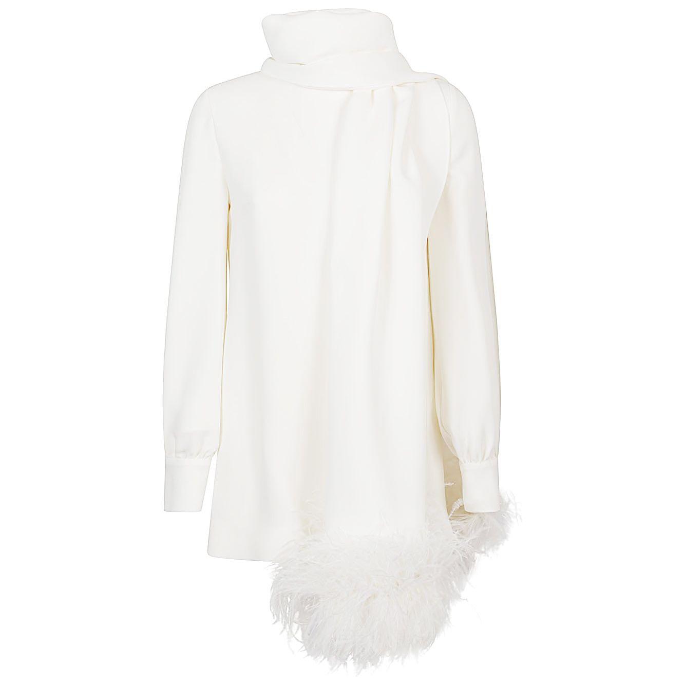 Valentino Top Ivory Topwear Valentino White Smoke