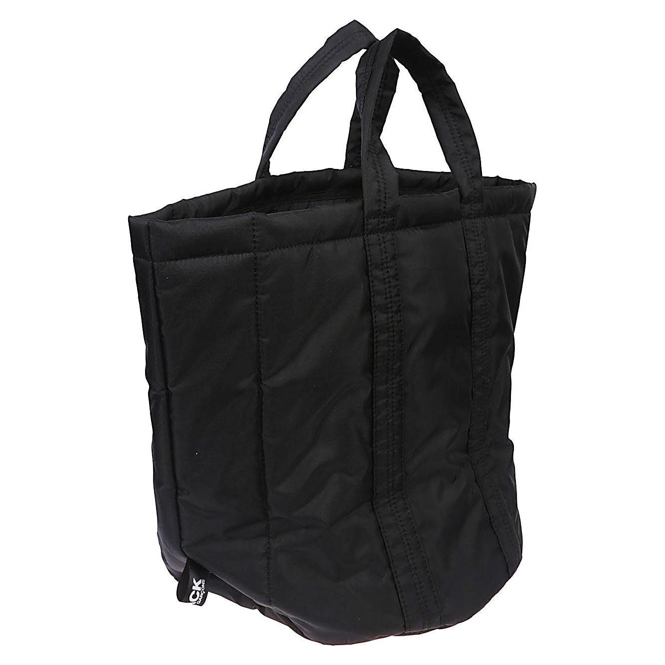 Comme Des Garcons panelled tote bag