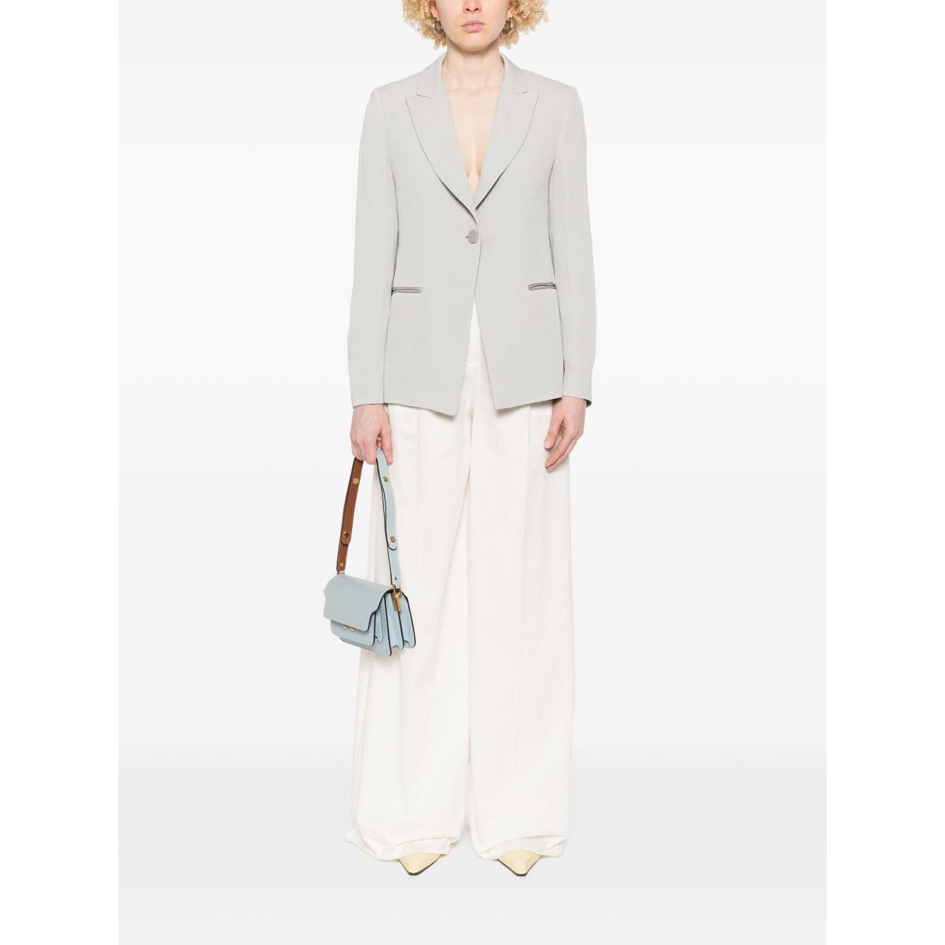 Emporio Armani Icon blazer Jackets Emporio Armani White Smoke
