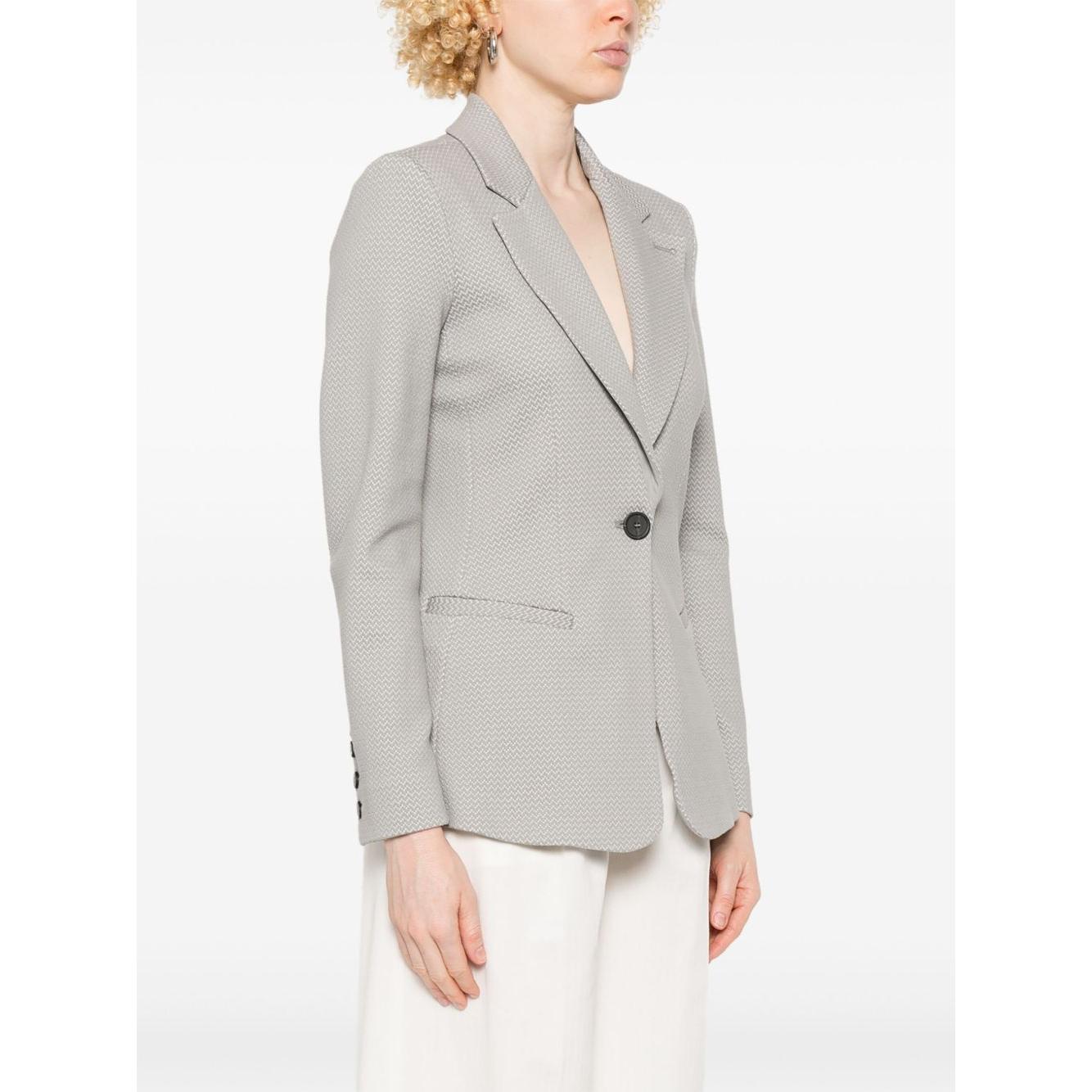 Emporio Armani Icon Blazer Jackets Emporio Armani Beige