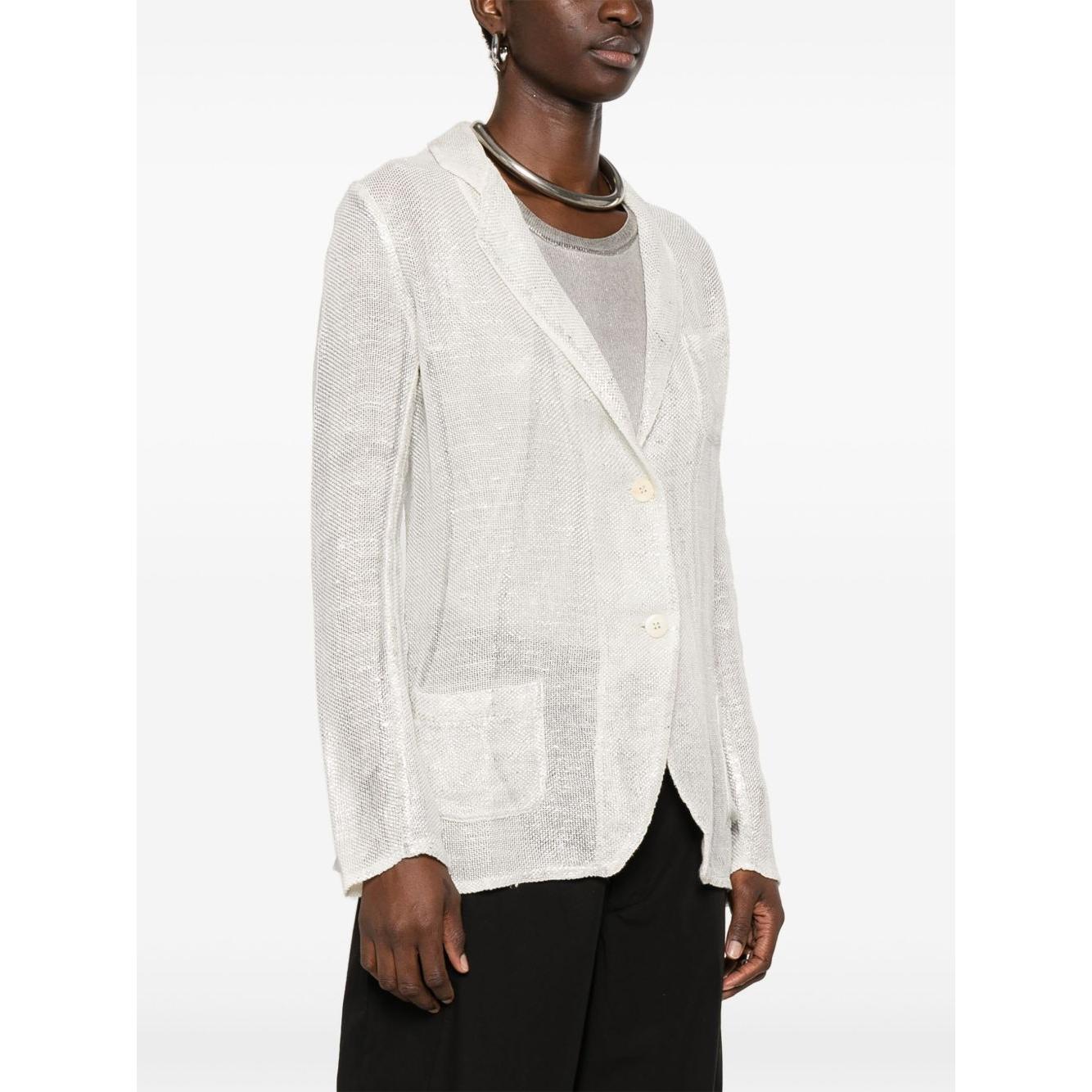 Avant Toi Jackets Silver Jackets Avant Toi White Smoke