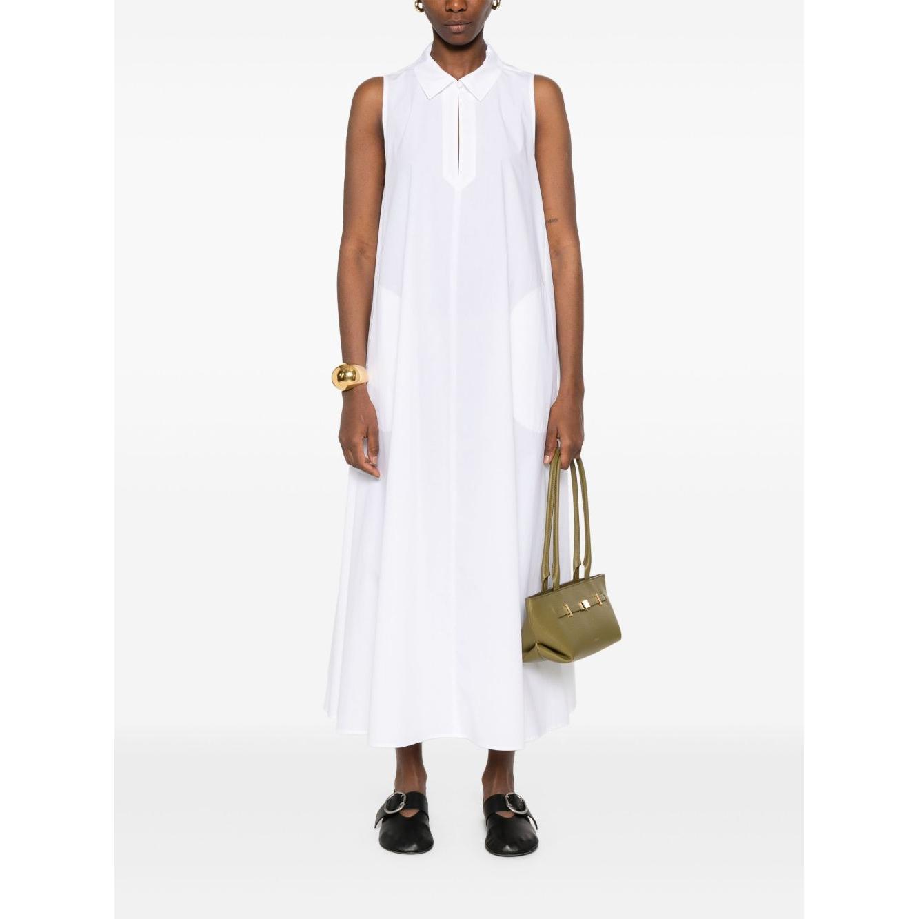 Emporio Armani long Shirt dress Dresses Emporio Armani White Smoke