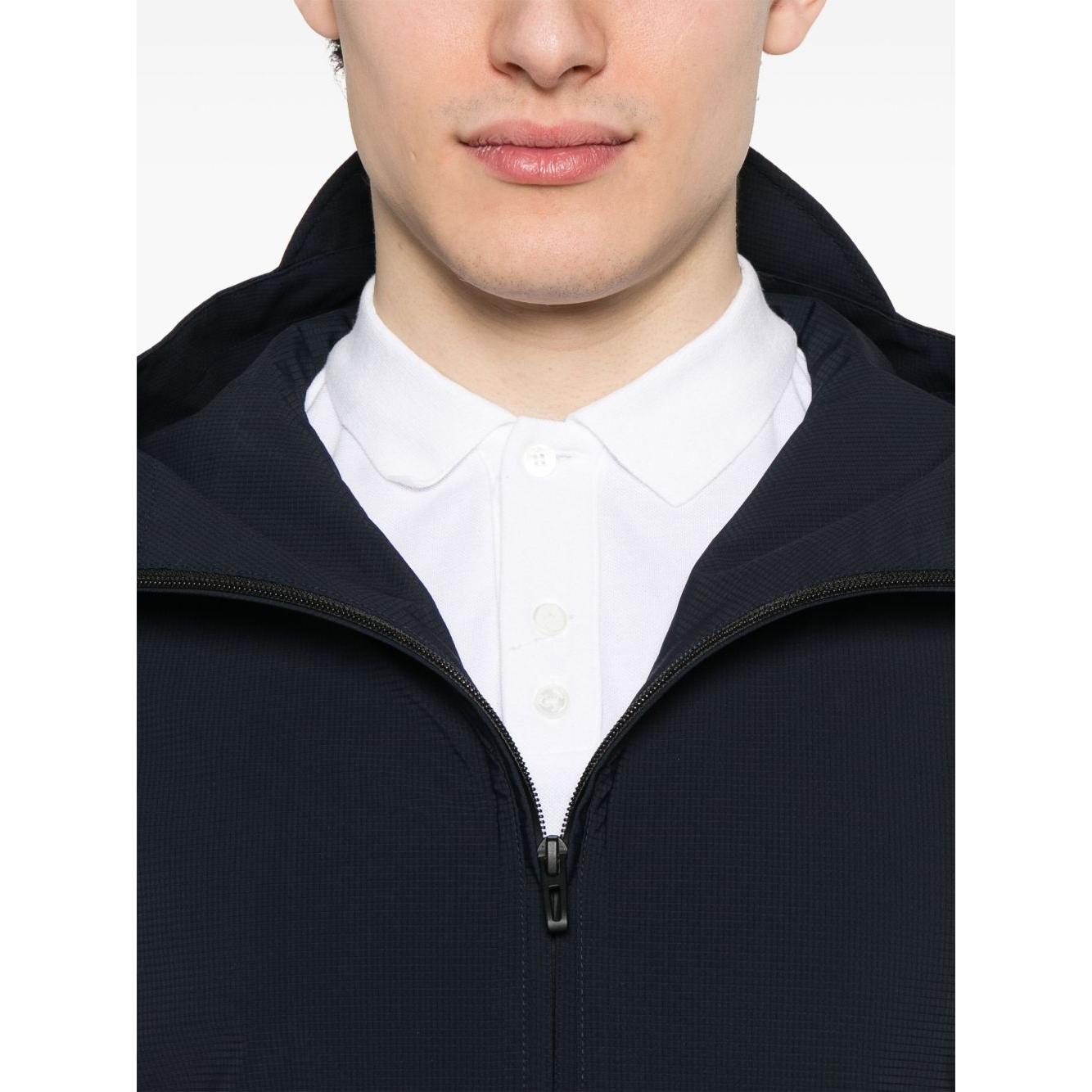EMPORIO ARMANI CAPSULE Coats Blue Jackets Emporio Armani Black