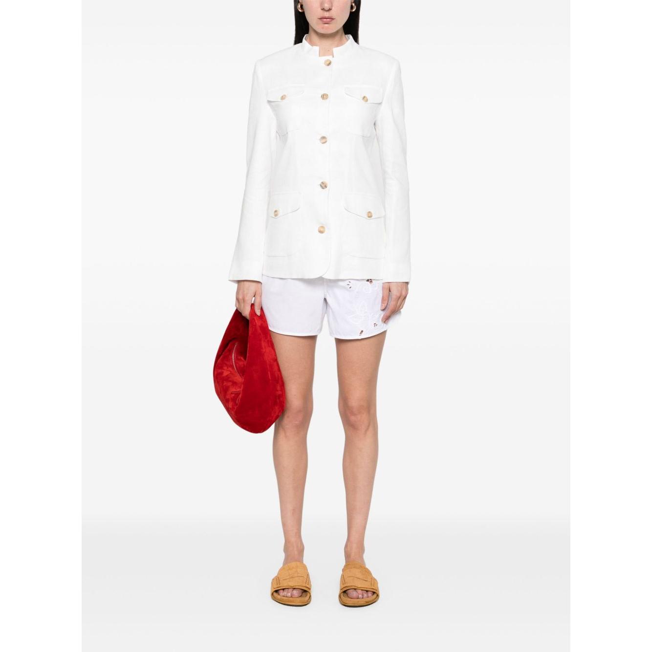 Semicouture Jackets White Jackets Semicouture White Smoke