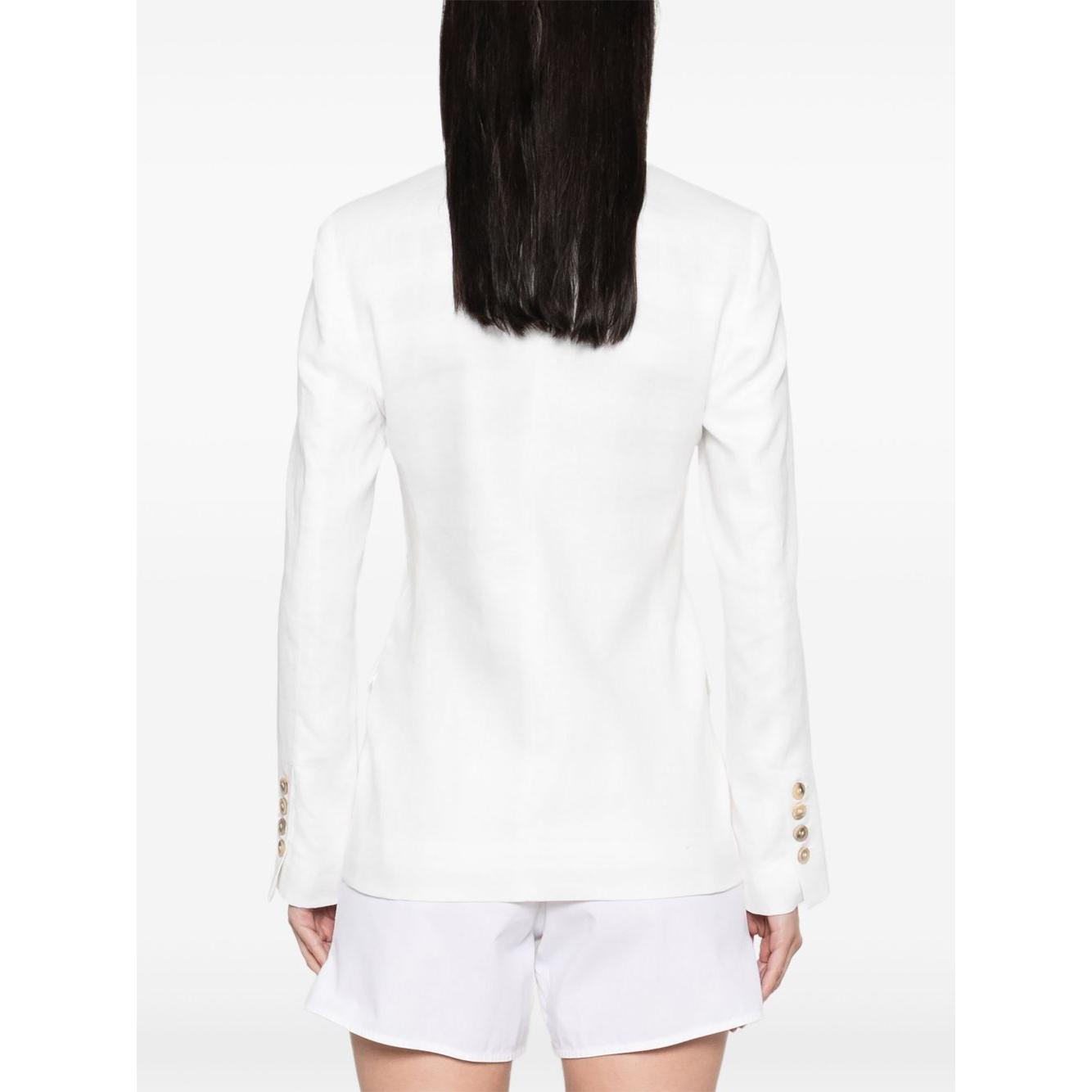Semicouture Jackets White Jackets Semicouture White Smoke
