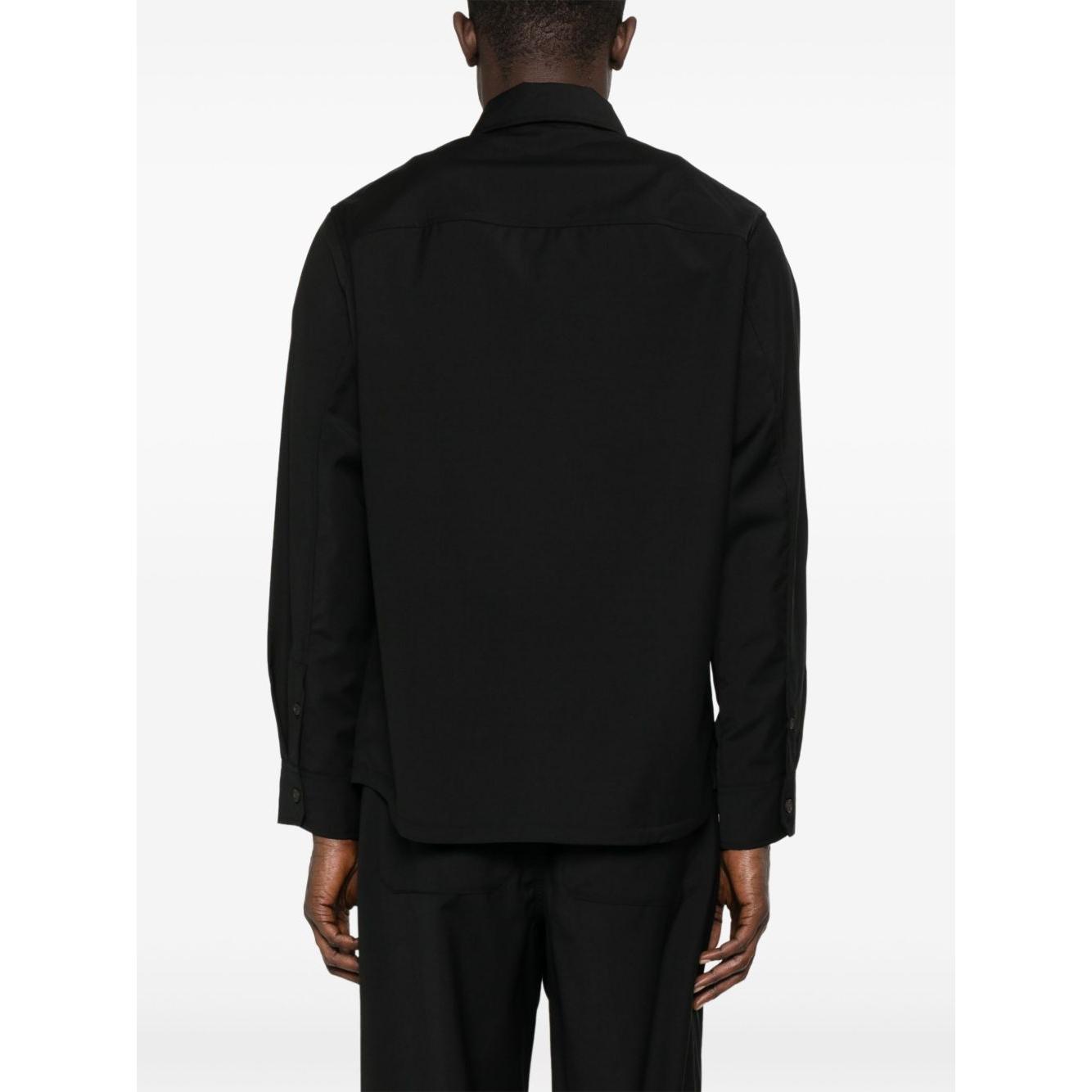 Emporio Armani Jackets Black Jackets Emporio Armani White Smoke