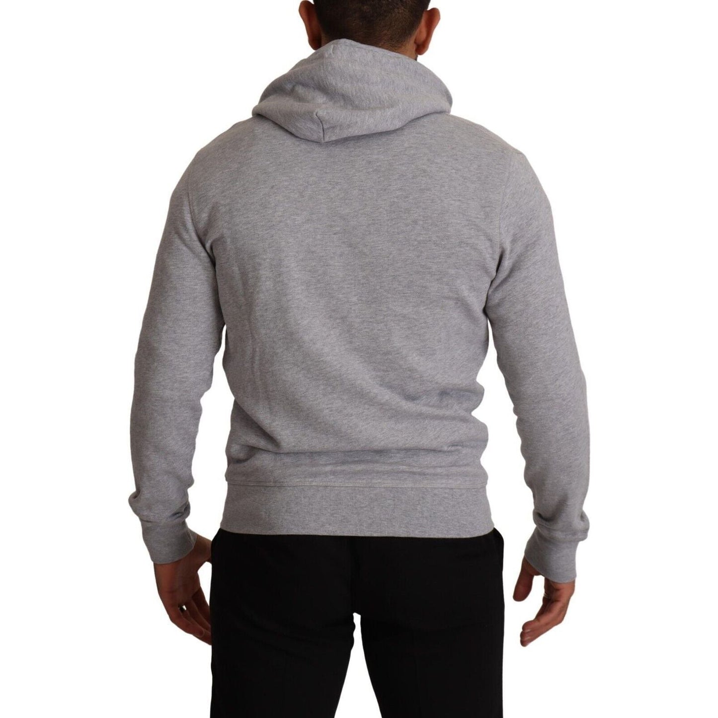 Elegant Hackett Full Zip Hooded Sweater Hackett Light Slate Gray