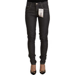 Acht Black Low Waist Skinny Denim Slim Fit Jeans PAN71196 - 26