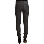 Acht Black Low Waist Skinny Denim Slim Fit Jeans PAN71196 - 26