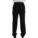 Domenico Tagliente Black Polyester Single Breasted Formal Suit KOS1946 - 51
