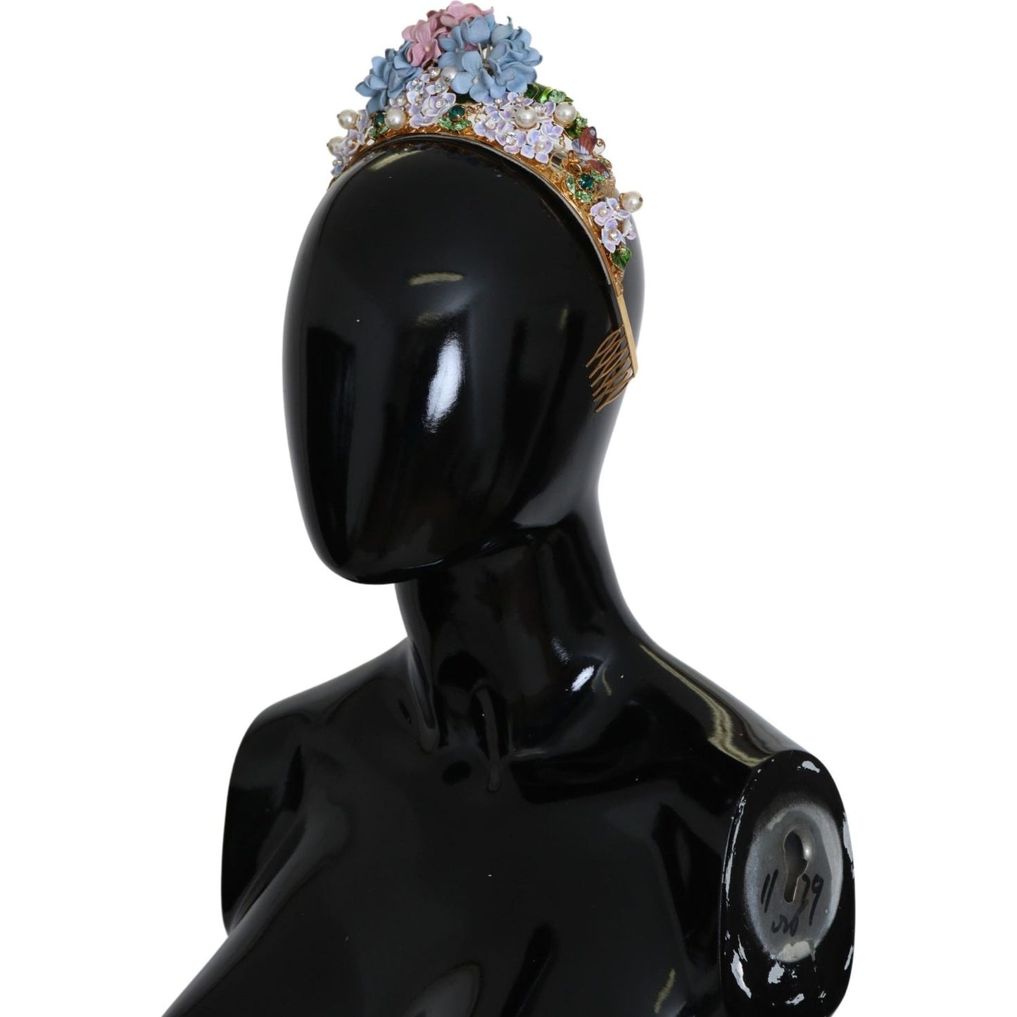 Dolce & Gabbana Exquisite Crystal Diadem Tiara Dolce & Gabbana Black
