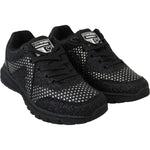 Plein Sport Elegant Black Runner Jasmines Sport Shoes 4059623082876
