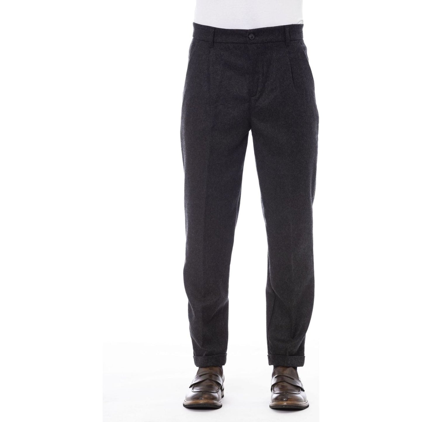 Alpha Studio Trousers Trousers Alpha Studio Dark Slate Gray