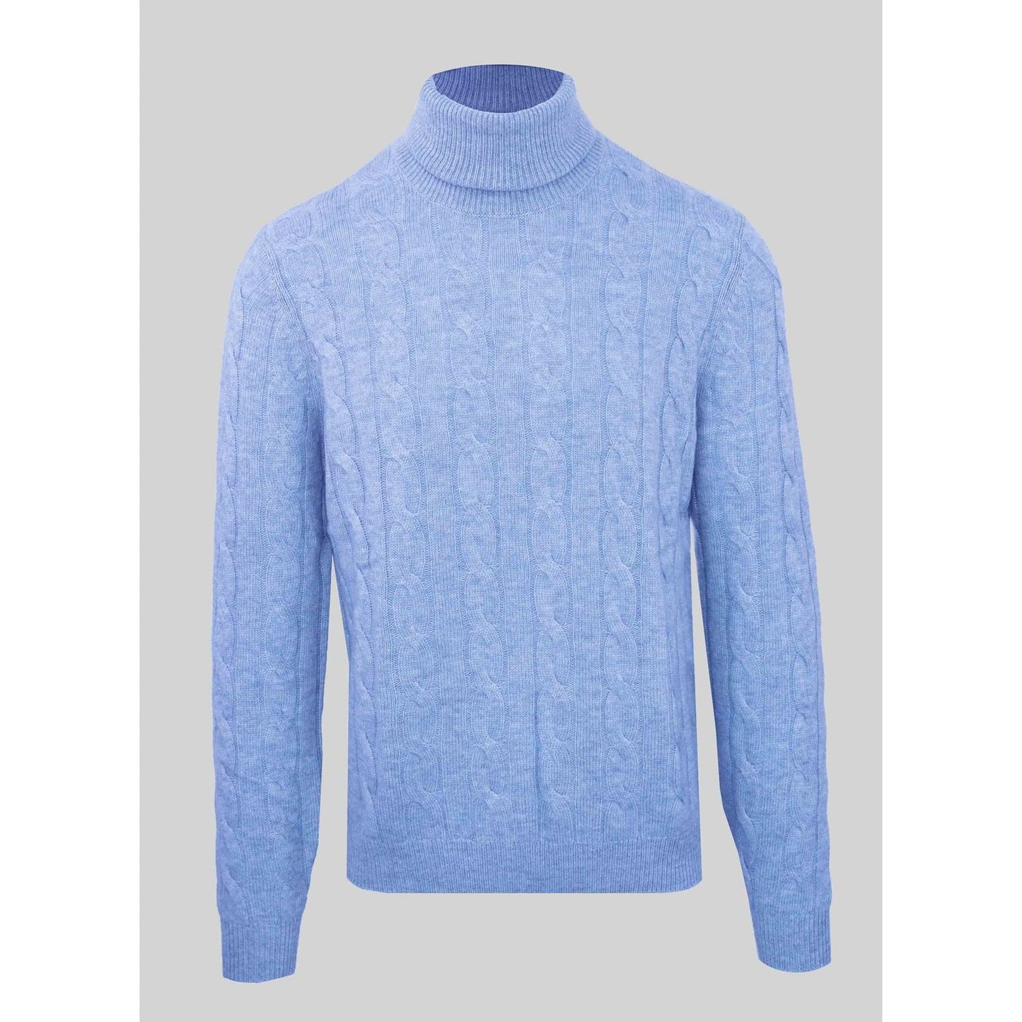 Malo Optimum Sweaters Sweaters Malo Optimum Light Steel Blue
