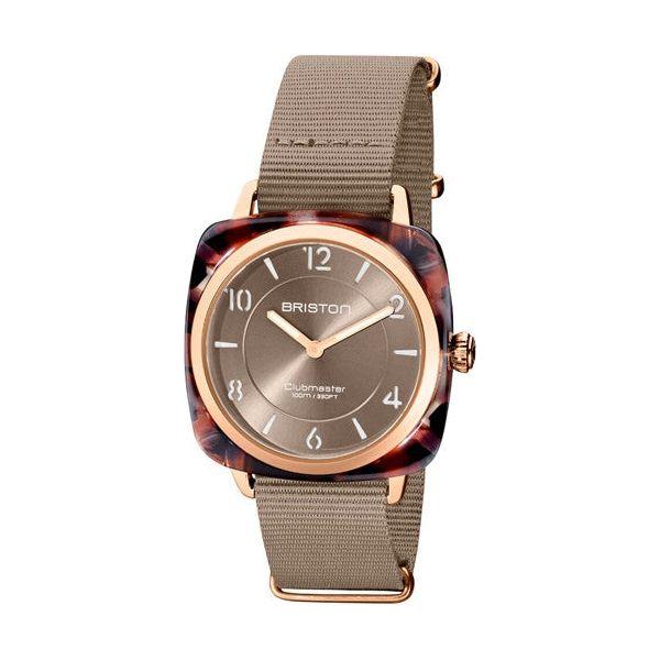 BRISTON WATCHES Mod. 21536.PRA.UBR.30.NT WATCHES BRISTON Dim Gray