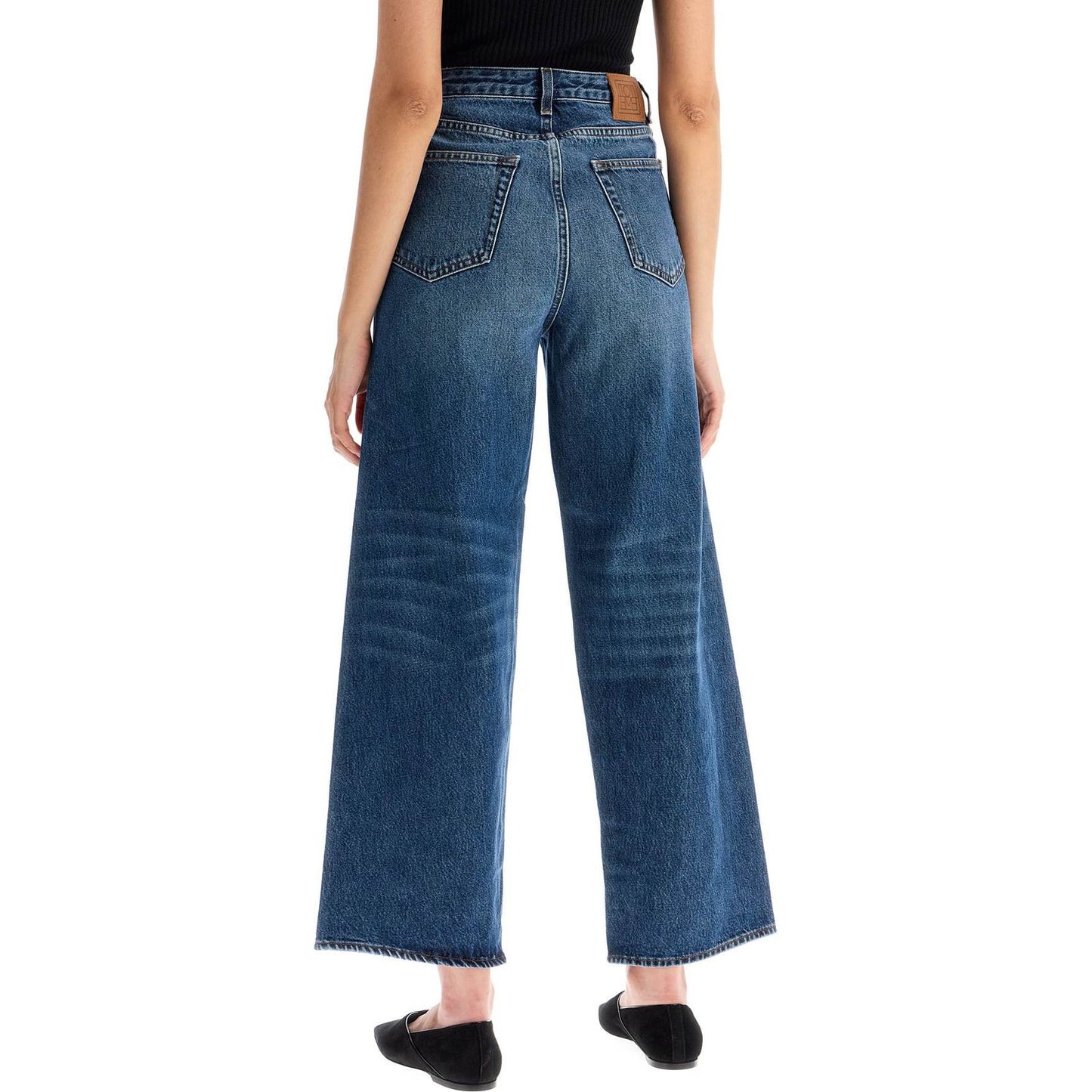 Toteme cropped flare jeans Jeans Toteme Dark Slate Gray