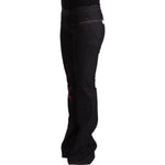 Exte Black Cotton Stretch Mid Waist Cotton Flared Denim Jeans PAN71159 - 40