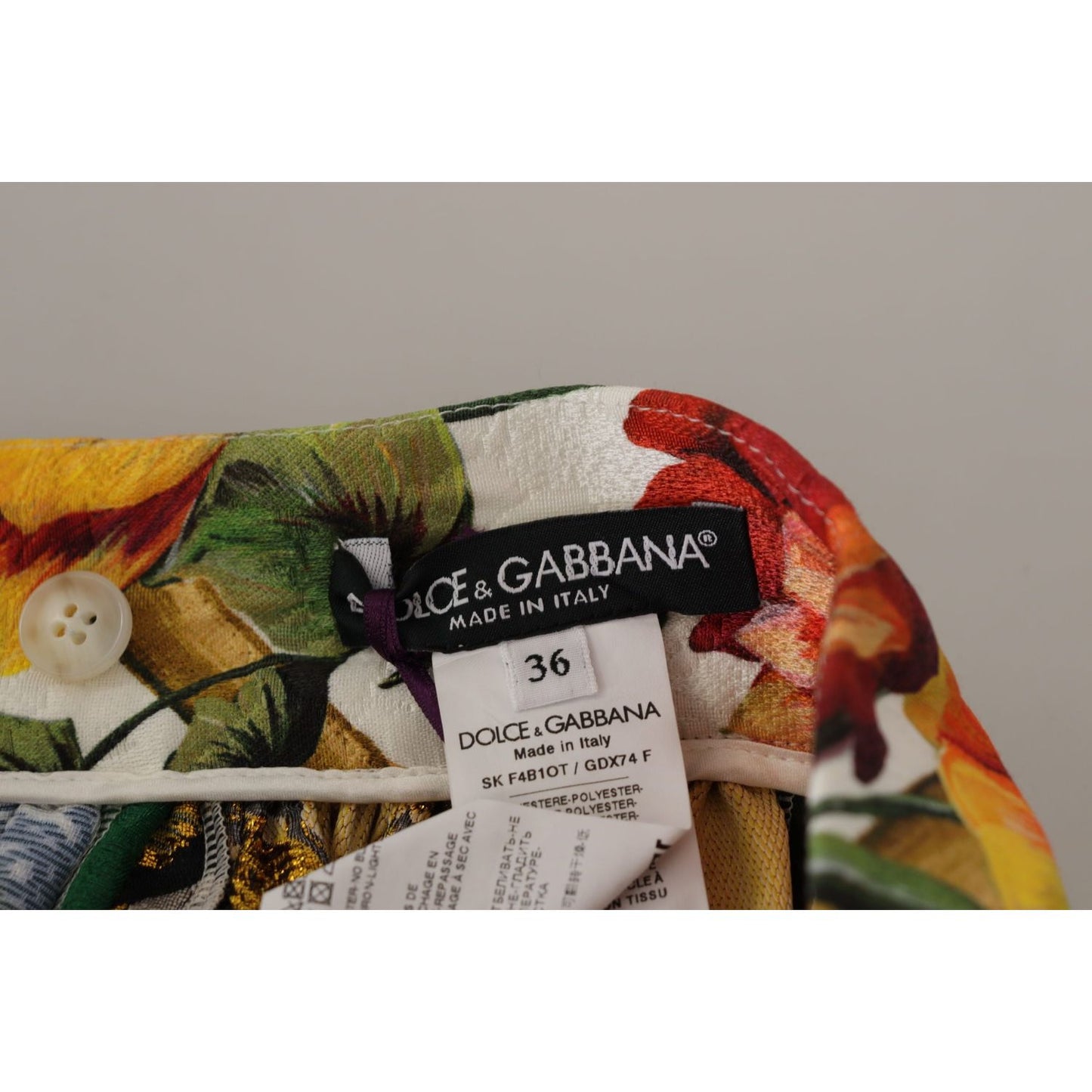 Dolce & Gabbana High Waist Maxi Skirt with Sicilian Patterns Dolce & Gabbana Rosy Brown