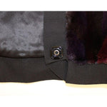 Dolce & Gabbana Purple MINK Fur Scarf Foulard Neck Wrap SDW10141